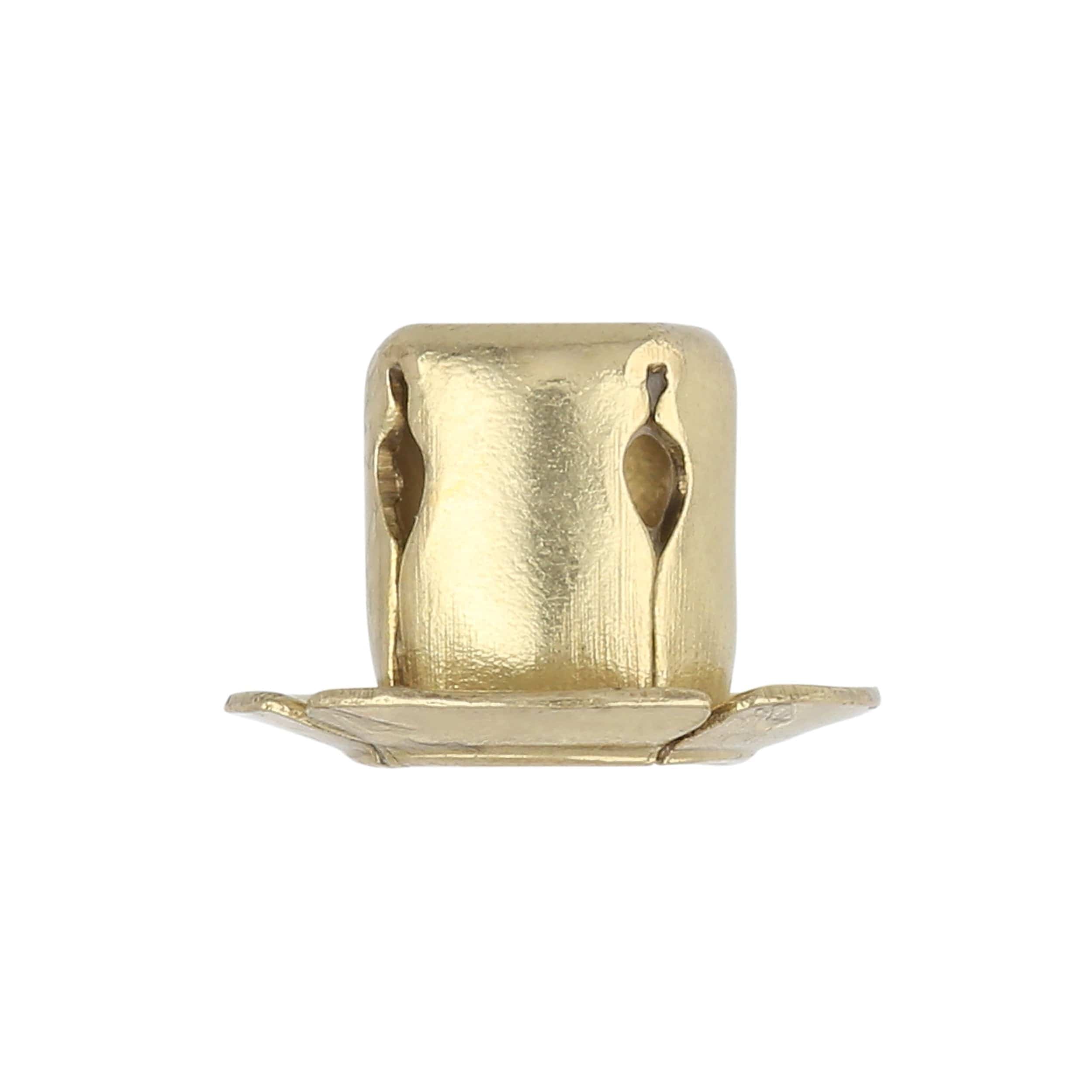Size 22 Brass, Segma Socket, Solid Brass, #22201-B