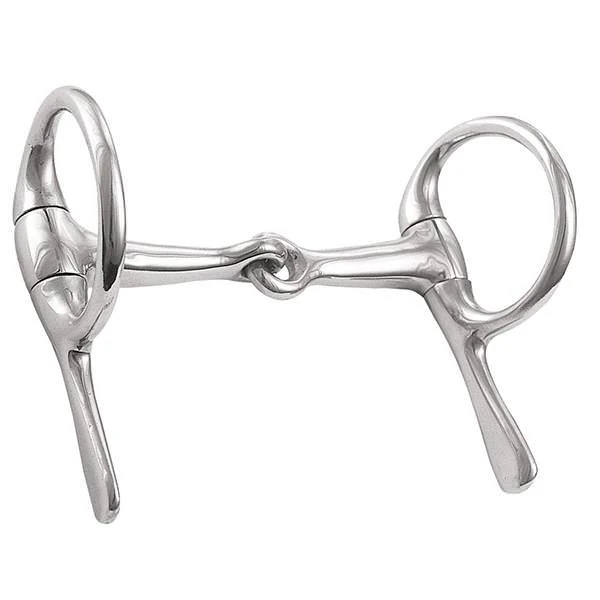 Snaffle Half Cheek Driving Bit, NP/MI, 5"