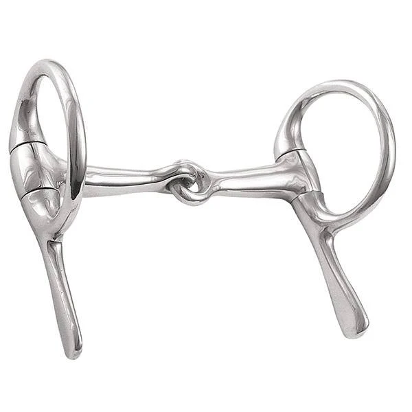 Snaffle Half Cheek Driving Bit, Stainless Steel, 5"