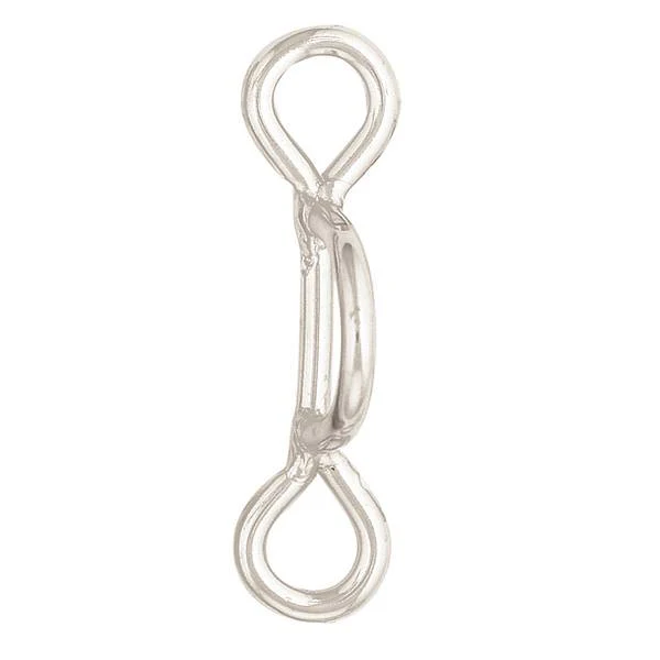 Tie Down Dee, Nickel Plated, 1"