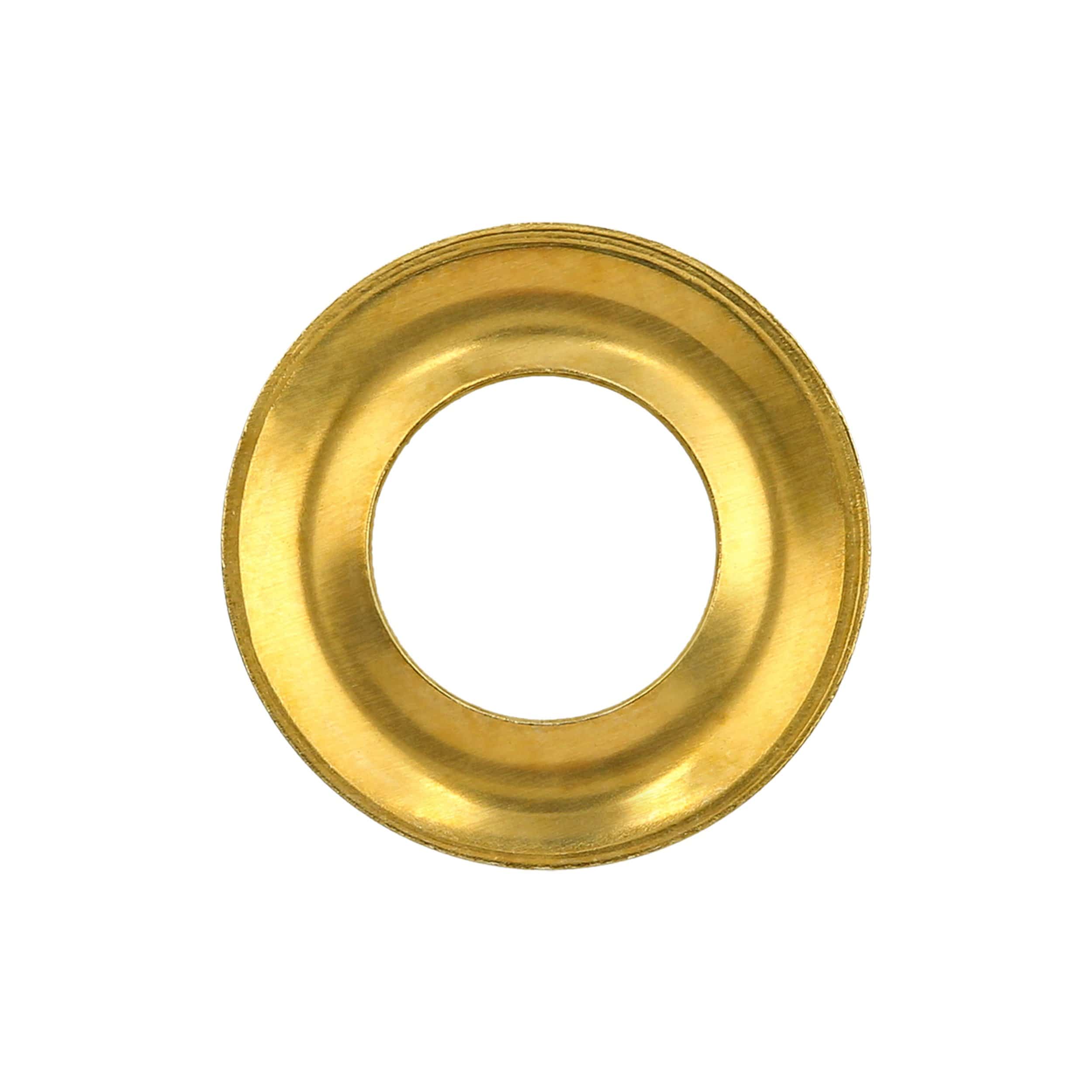 Washer Only -- Washer For The Grommet 0 Solid Brass - 12pk, #GROM-0-SB-WASH