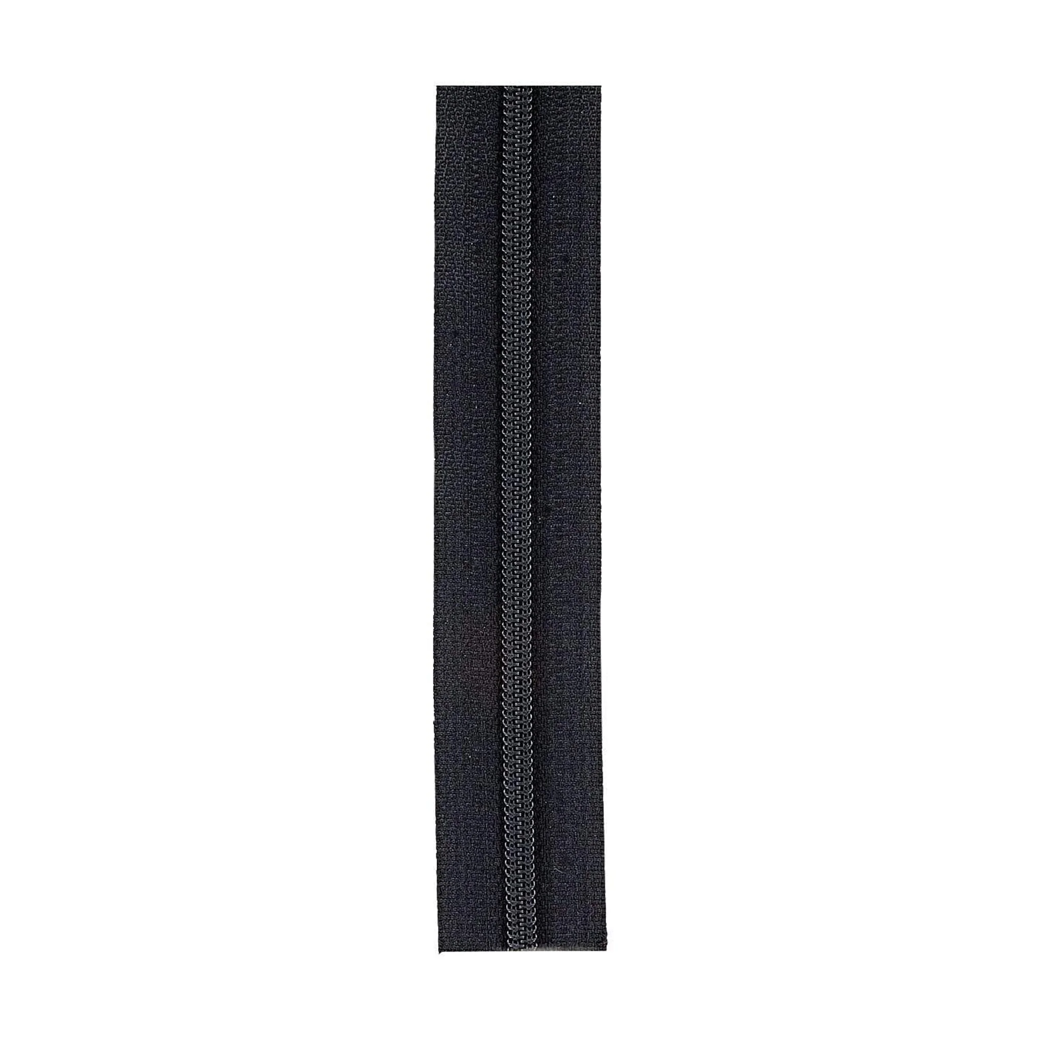 #3 Black, YKK Coil Zipper Tape, Nylon, #3C-BLK