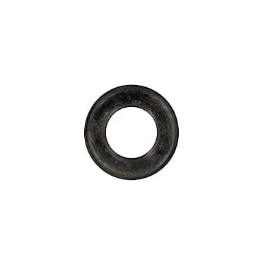 #0 Black , Plain Washer Only, Solid Brass Black - 12pk, #GROM-0-BLK-WASH