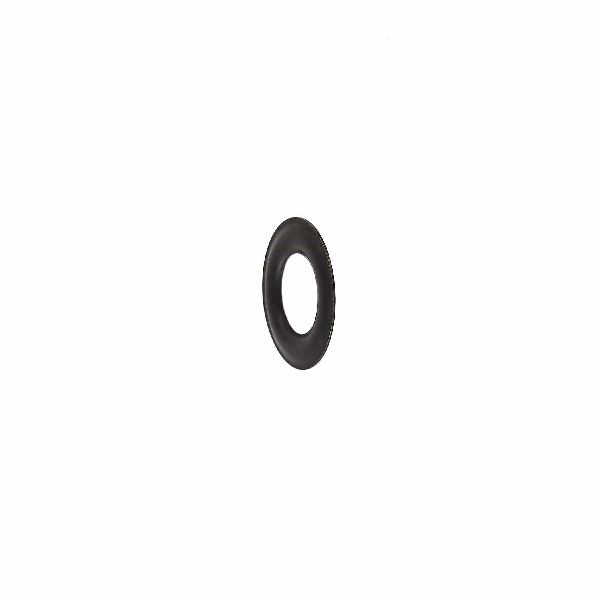 #0 Black, Grommet with Washer, 25-Gross Solid Brass Black, #GWB-0-BLK