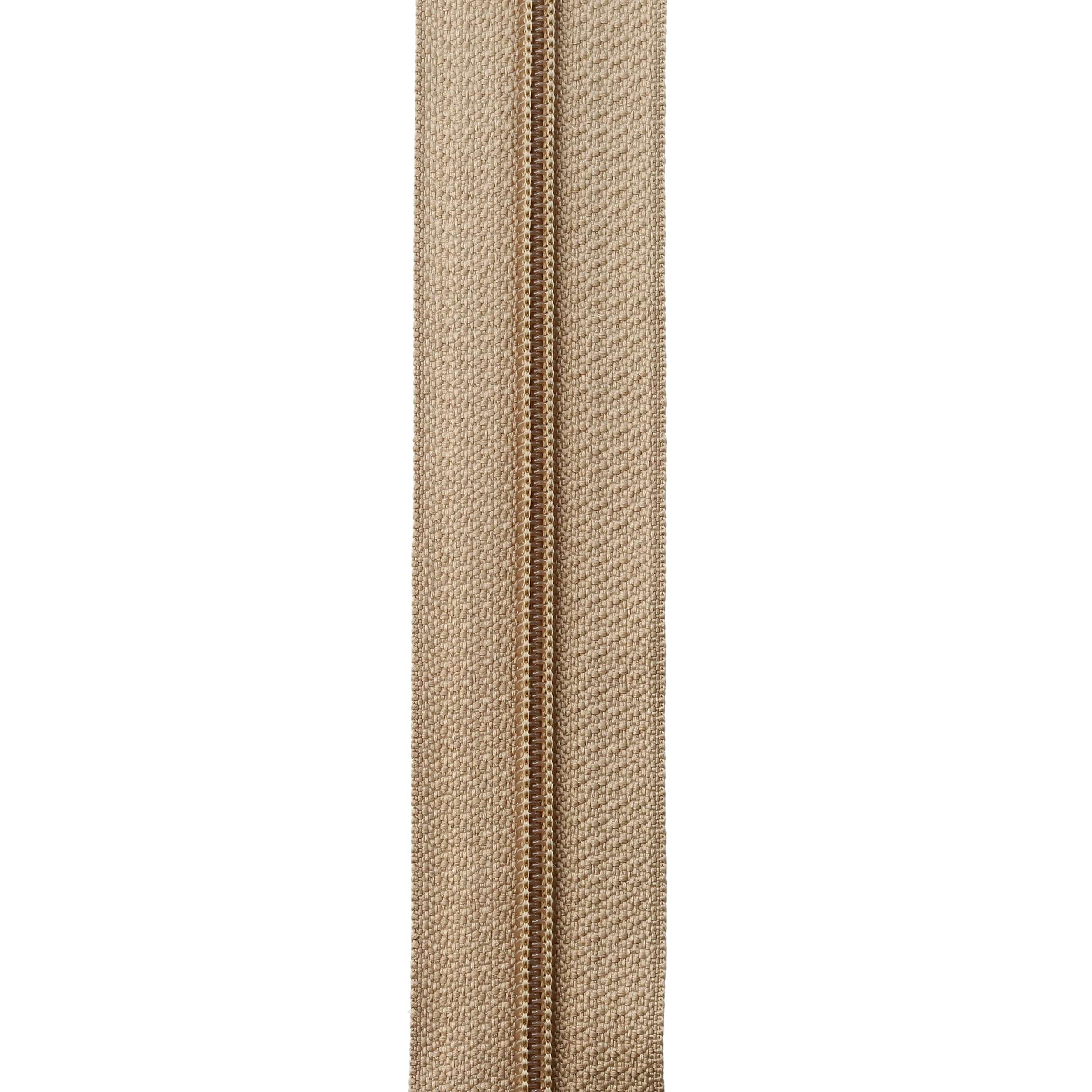#4.5 Beige, YKK Coil Zipper Tape, Nylon, #4.5C-BGE