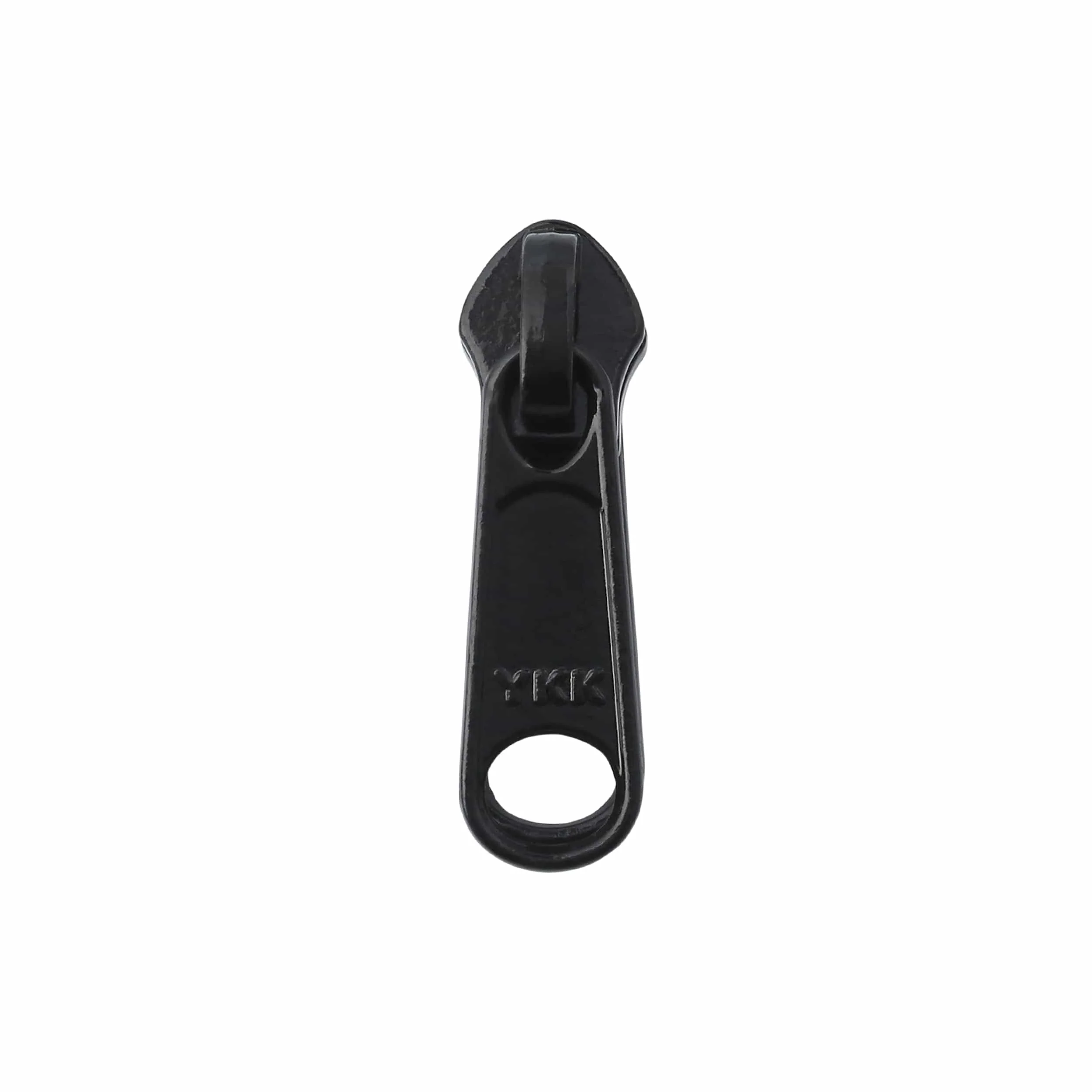 #5 Black, Coil, YKK Long Tab Reversible Zipper Slider, Zinc Alloy, #5CN-5-BLK