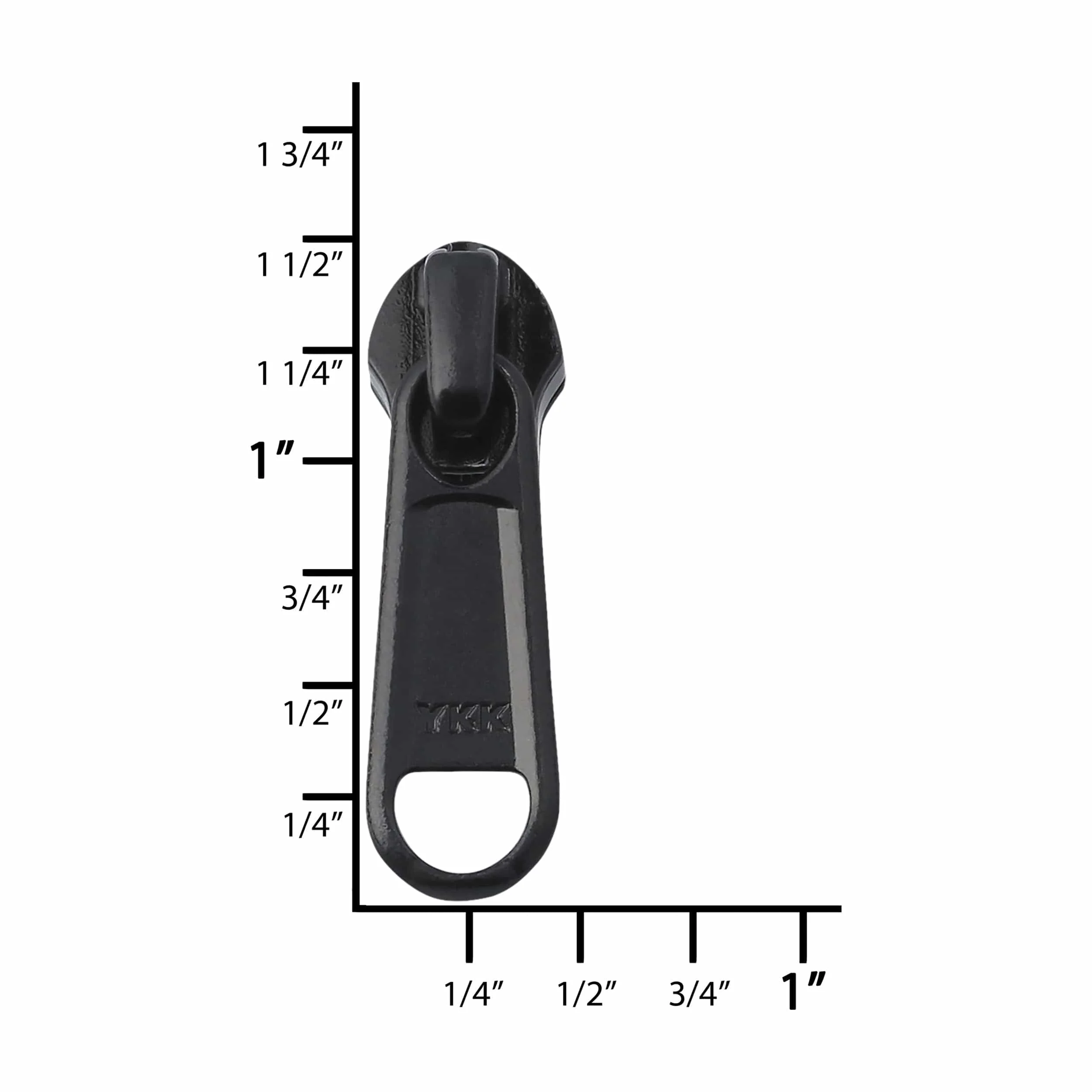 1626–5-black-coil-ykk-long-tab-semi-swivel-rc-zipper-slider-zinc-alloy-5rc-1-blk-1.webp