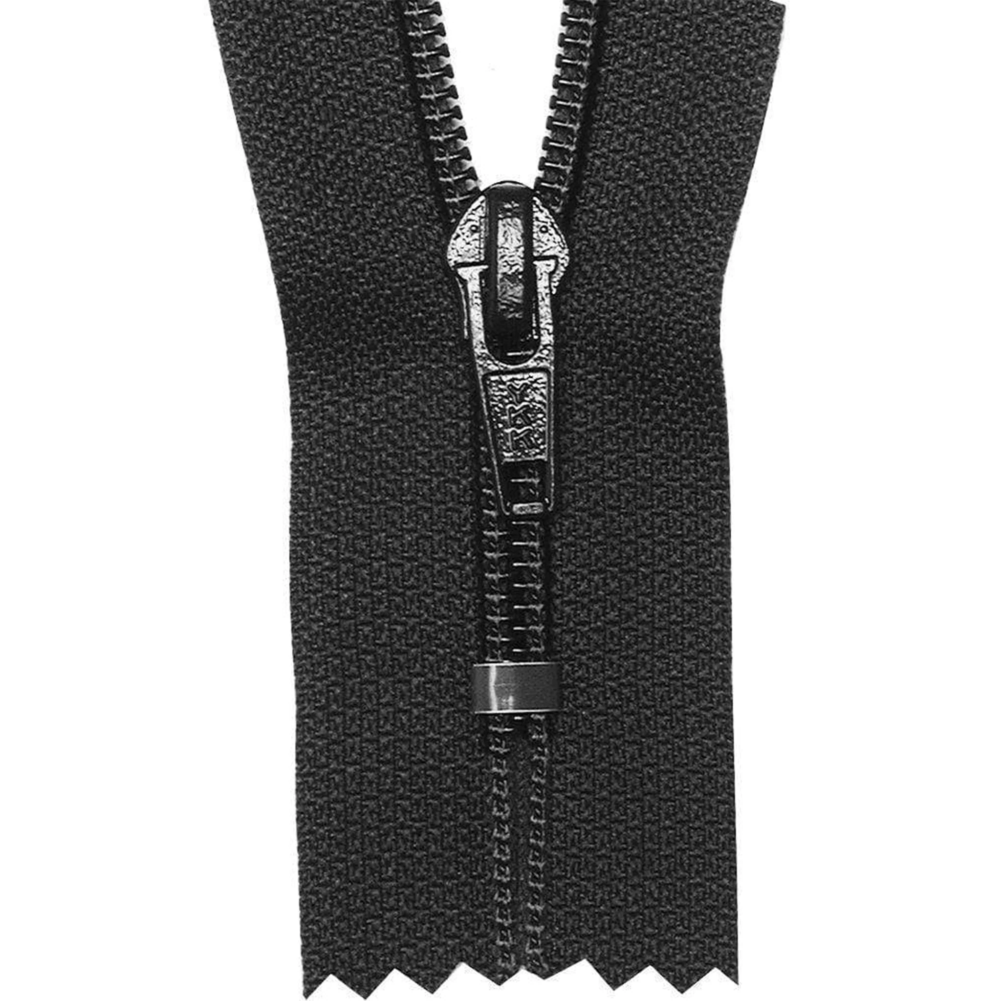 #5 Coil, Black, 16" YKK Closed End Boot Zipper, Nylon, #560-16-BLK