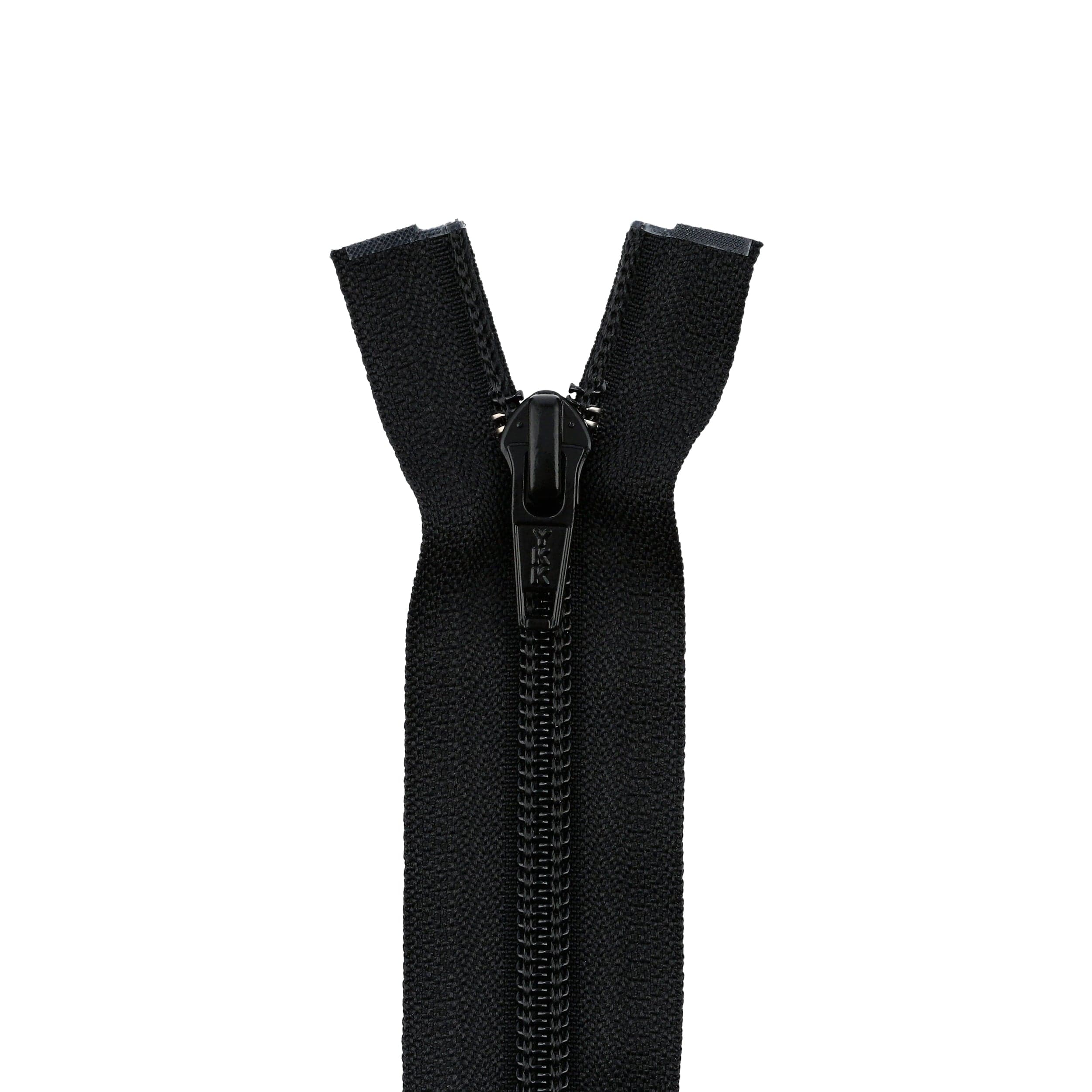 #5 Coil, Black, 30" YKK Separating Jacket Zipper, Nylon, #5CF-30-BLK