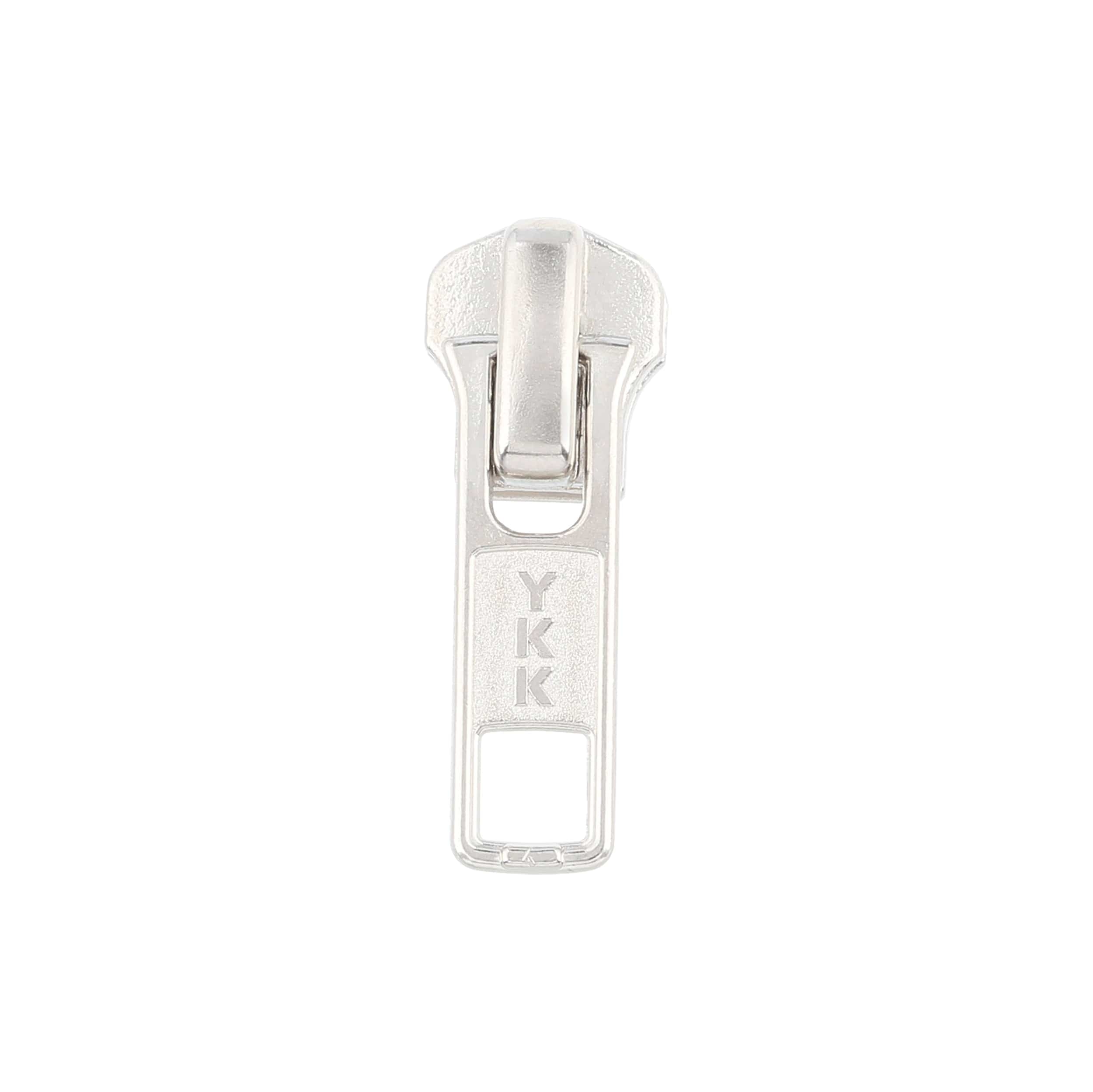 #5 Nickel, Metal, YKK Auto Lock Zipper Slider, Zinc Alloy, #5M-5-NP