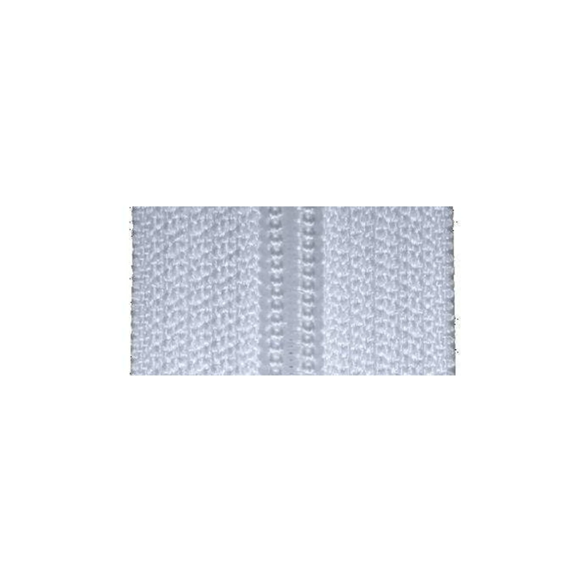 #9 White, YKK Coil Zipper Tape, Nylon, #9C-WHT