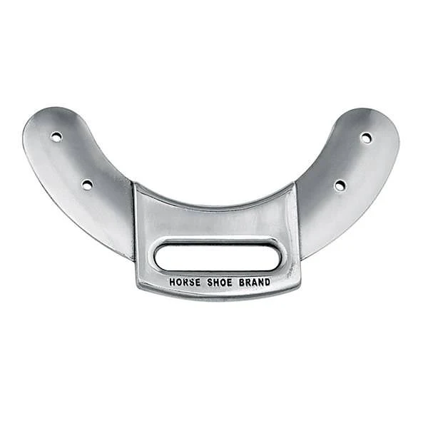 04152 Front Flat Plate Plain Stainless Steel