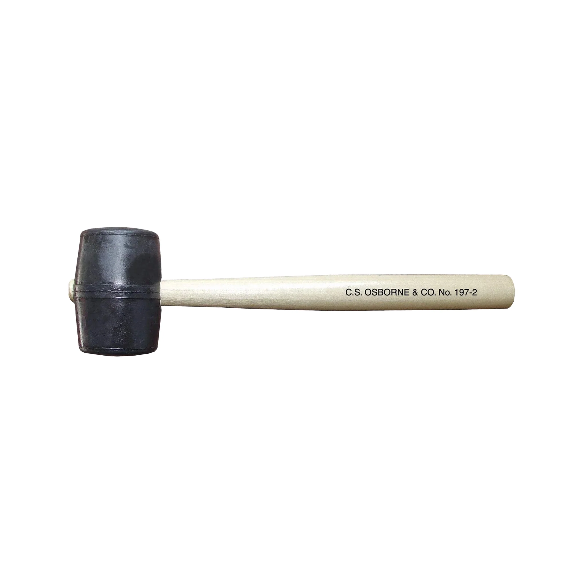 1 1/2 lb., C.S Osborne Rubber Mallet, #T-1614