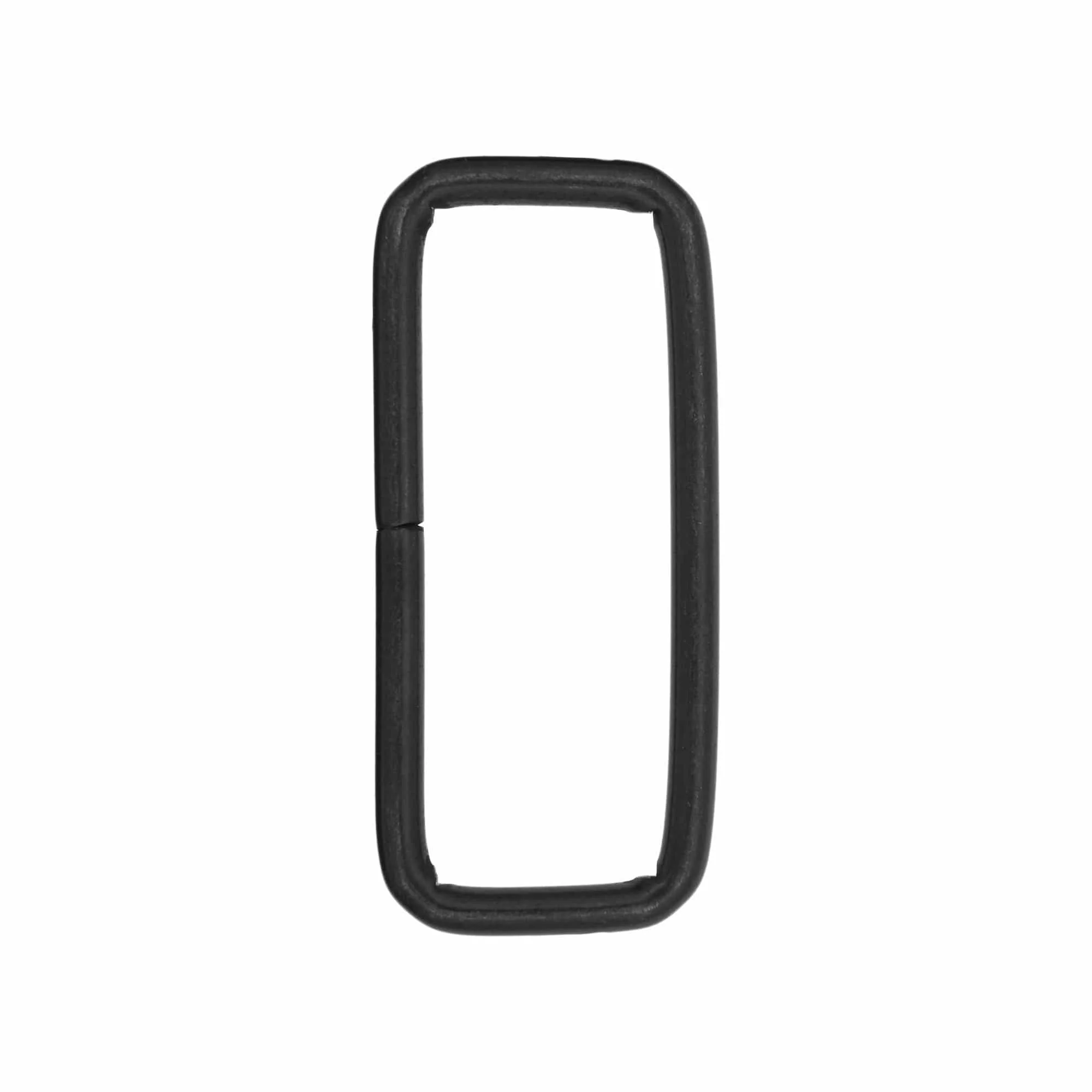 1 1/2" Antique Brass Plate, Split Rectangular Ring, Steel, #C-25-1-1-2AB