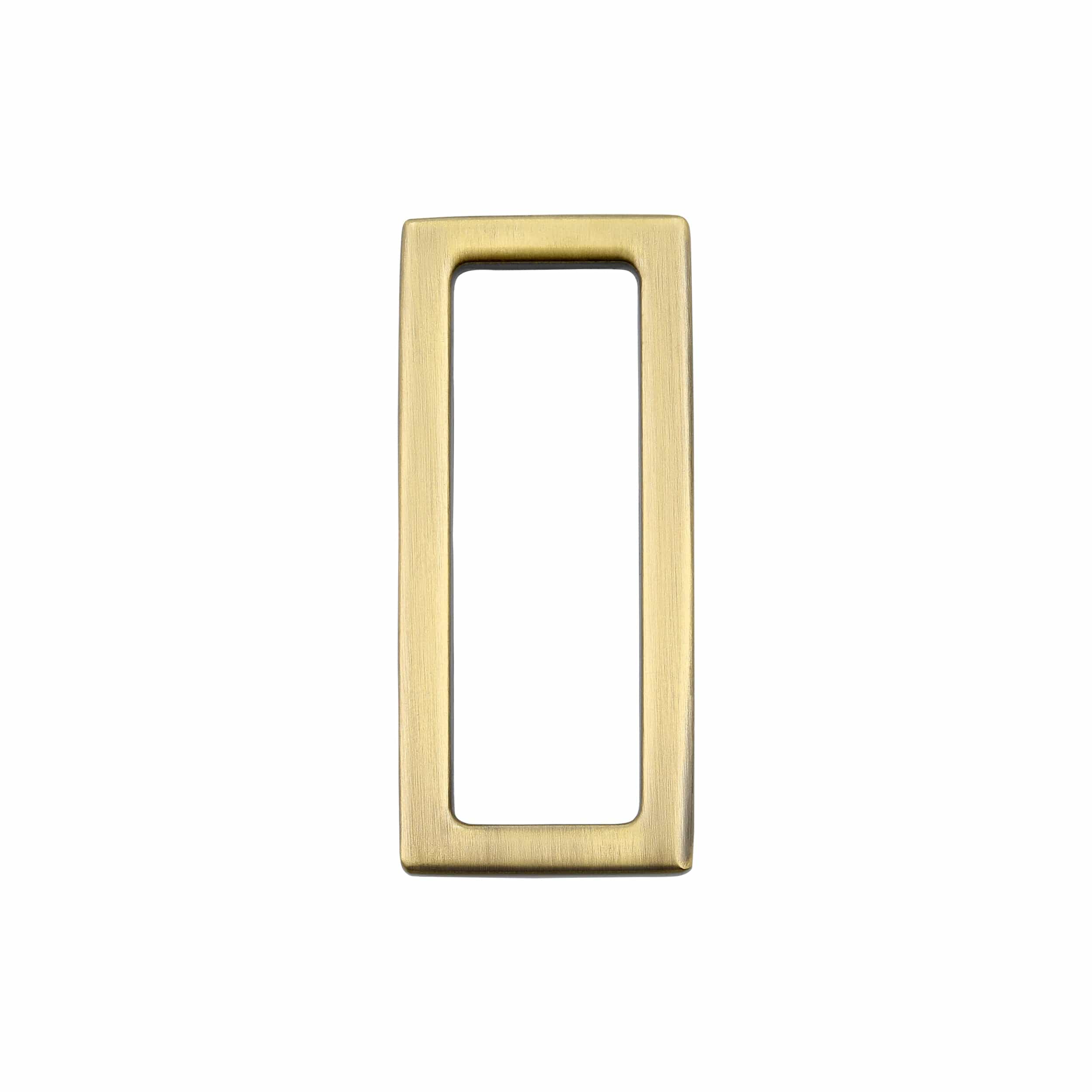 1 1/2" Antique Brass, Cast Rectangular Ring, Zinc Alloy, #P-3114-ANTB