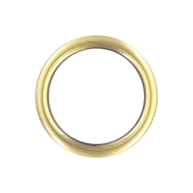 1 1/2" Antique Brass, Cast Round Ring, Zinc Alloy, #P-2772-ANTB