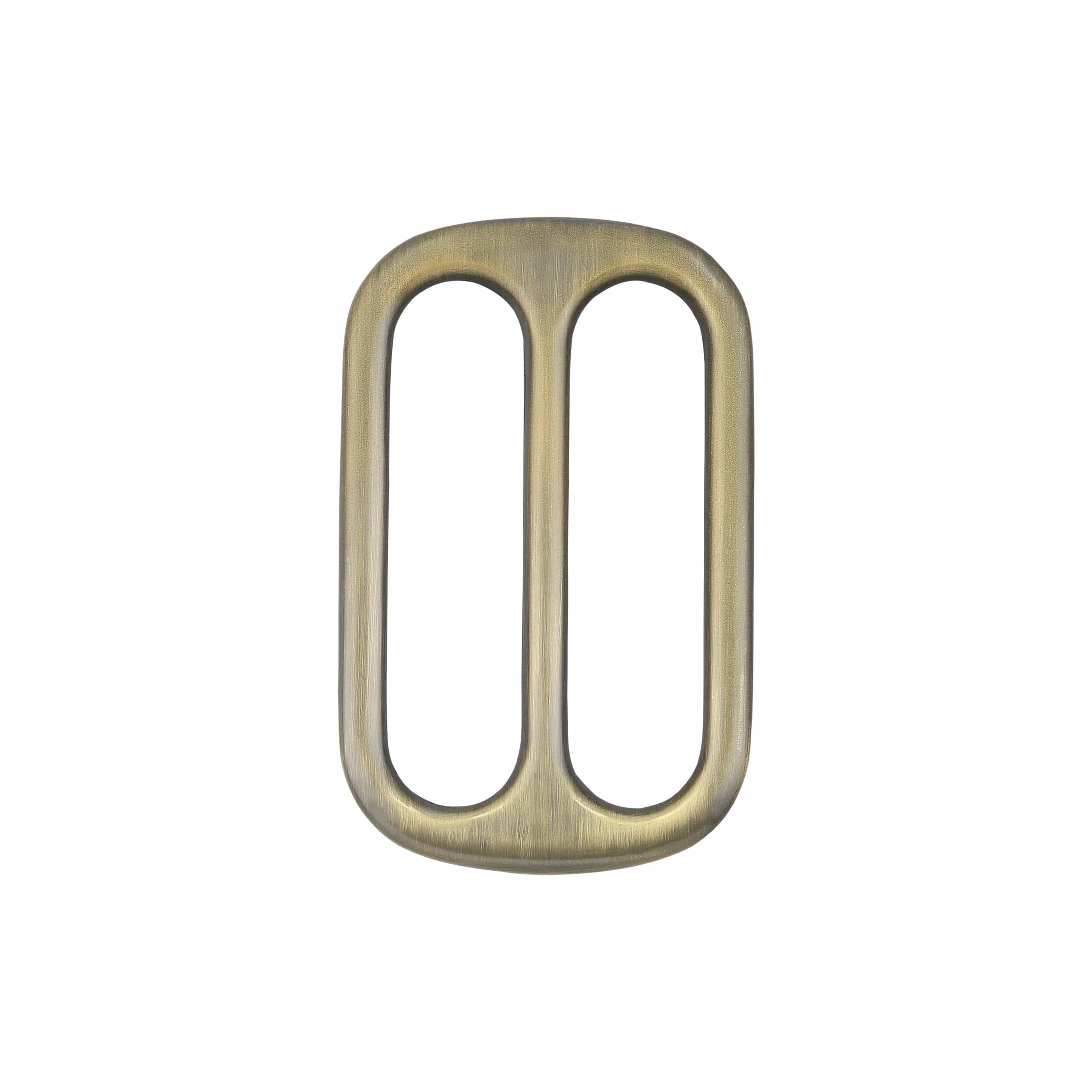 1 1/2" Antique Brass, Cast Tri Glide Slide, Zinc Alloy, #P-2810-ANTB