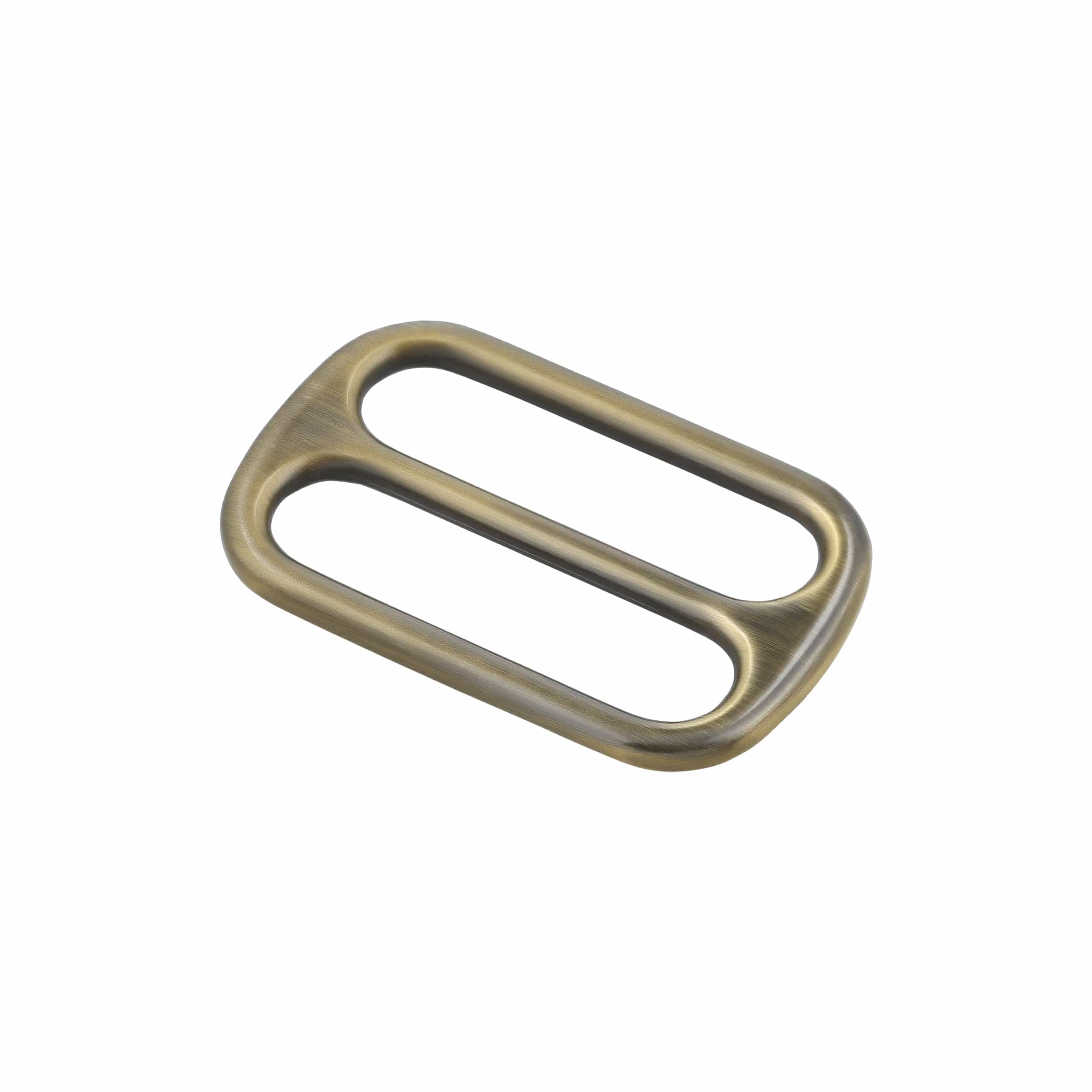 1 1/2" Antique Brass, Cast Tri Glide Slide, Zinc Alloy, #P-2810-ANTB