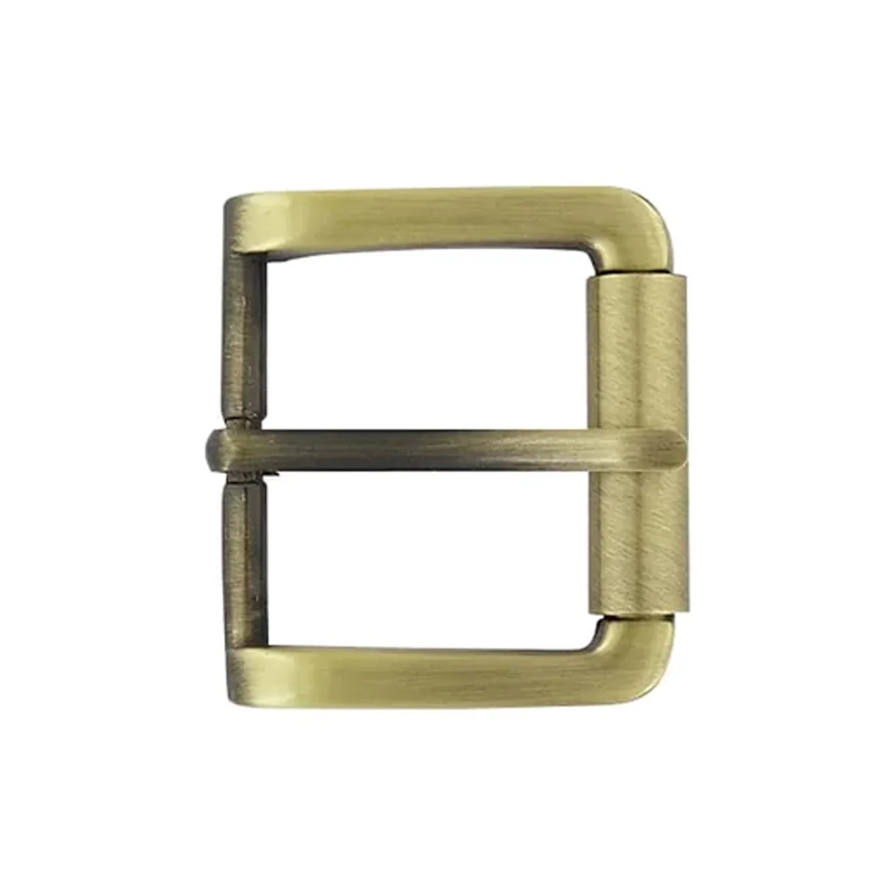 1 1/2" Antique Brass, Roller Buckle, Zinc Alloy, #C-2096-ANTB