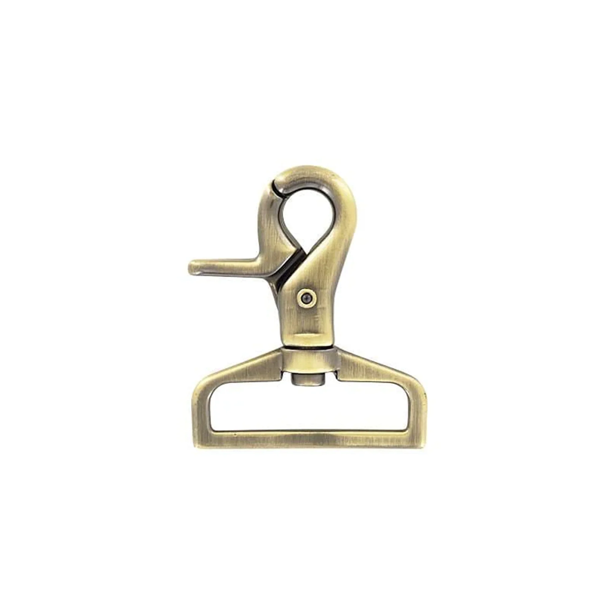 1 1/2" Antique Brass, Trigger Swivel Snap Hook, Zinc Alloy, #P-3138-ANTB