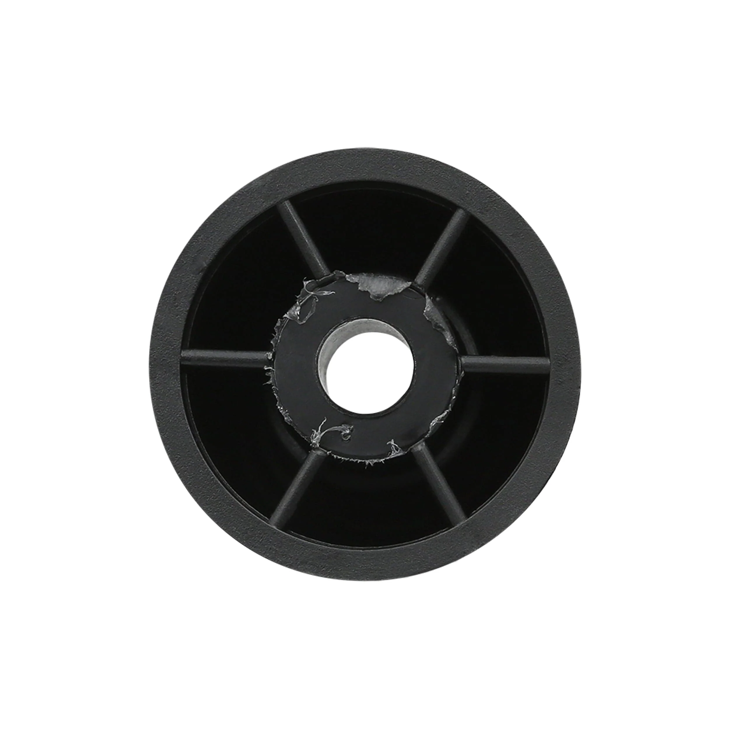 1 1/2" Black, Bottom Stud, Plastic, #L-351-1-1-2