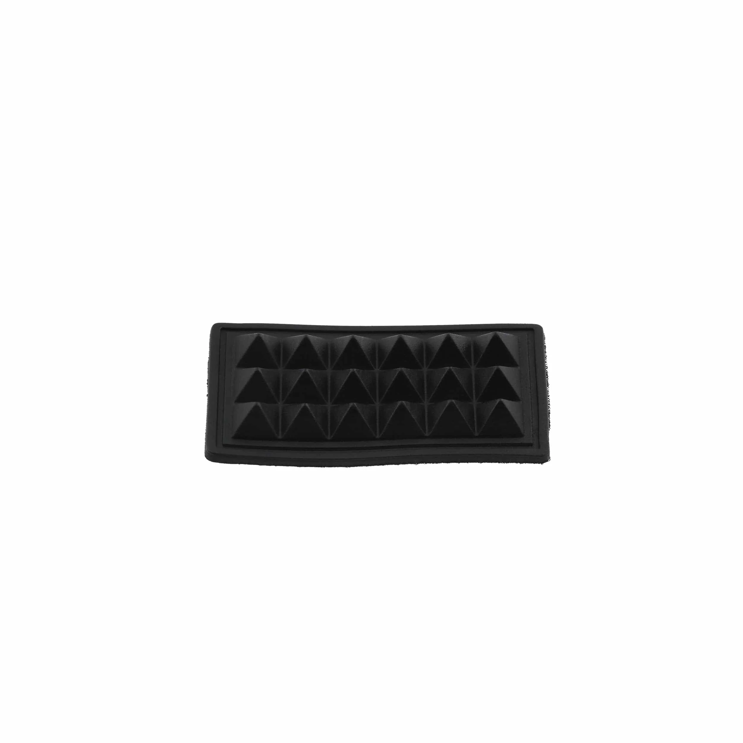 1 1/2" Black, Sewable Bottom Stud, Rubber, #L-3035