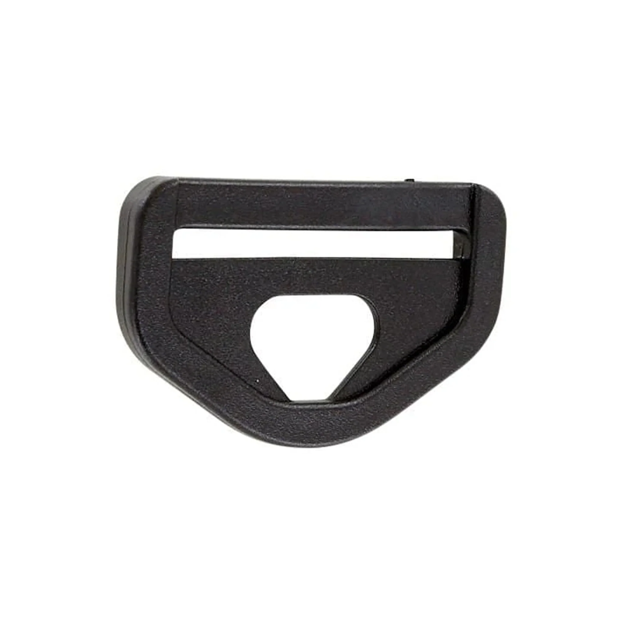 1 1/2" Black, Strap Loop with Snap Hook, Plastic, #SHL-1-1-2