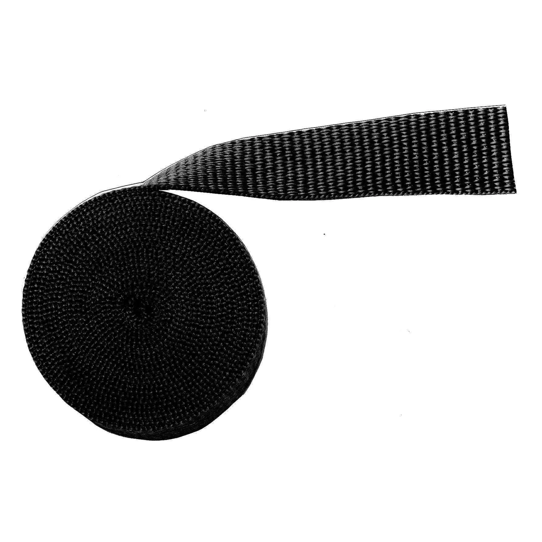 1 1/2" Black, Webbing, PolyPropylene, #12-1-1-2-BLK