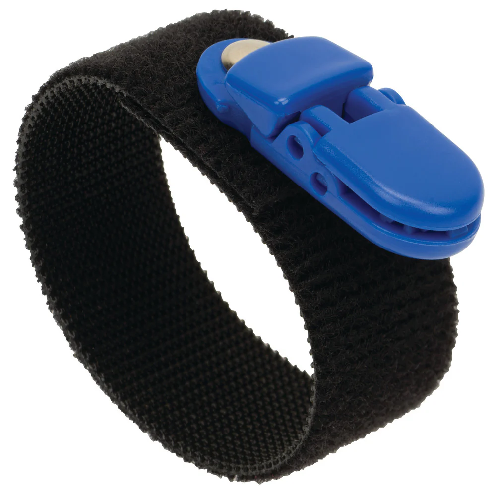 1 1/2" Blue, CueClip with Holder, Plastic, #CC-1-BLU