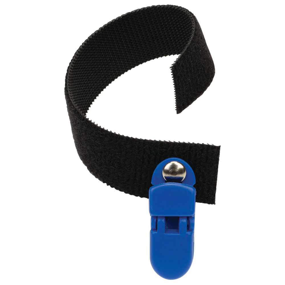 1 1/2" Blue, CueClip with Holder, Plastic, #CC-1-BLU