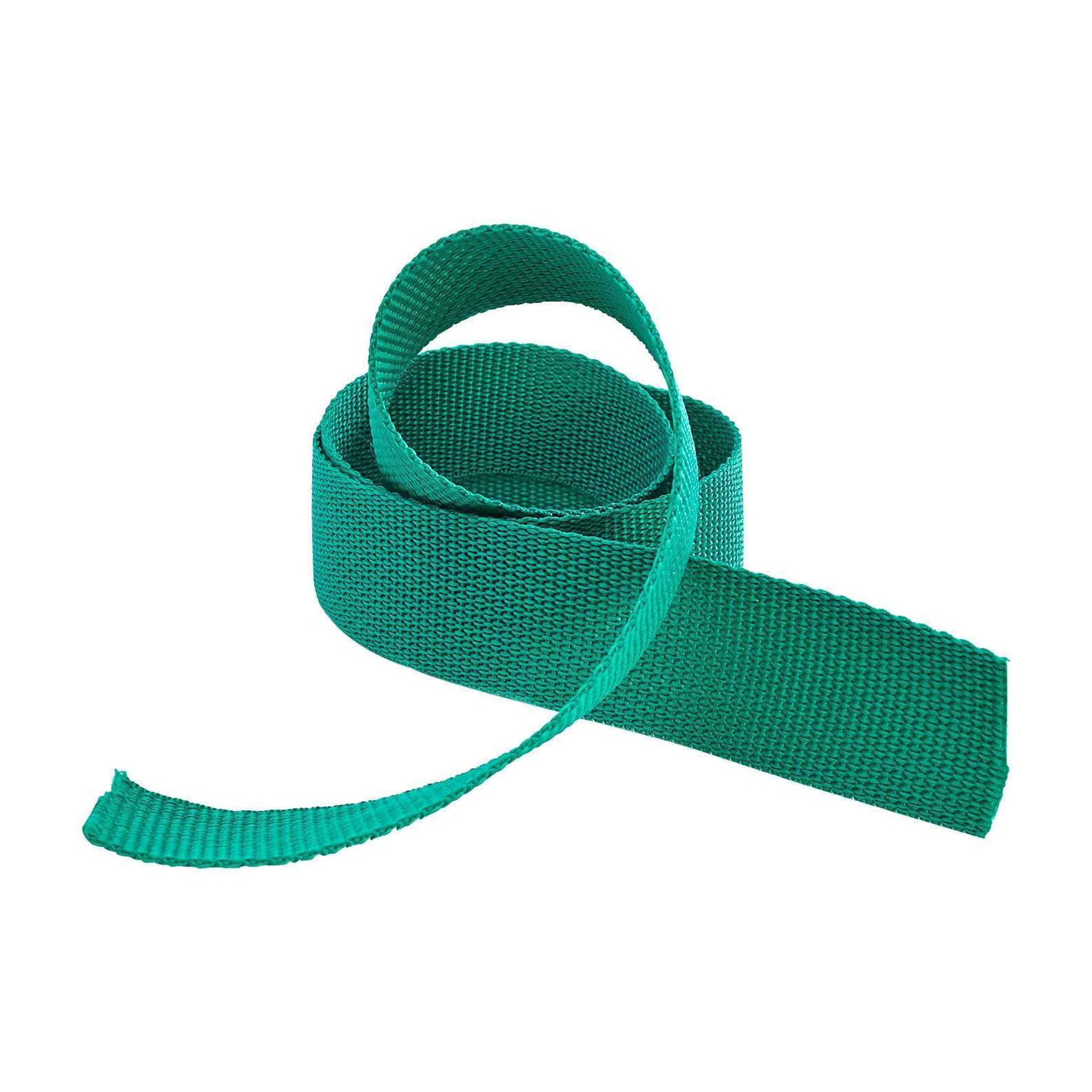 1 1/2" Green, Webbing, Medium Wgt, PolyPropylene, #12-1-1-2M-GRN