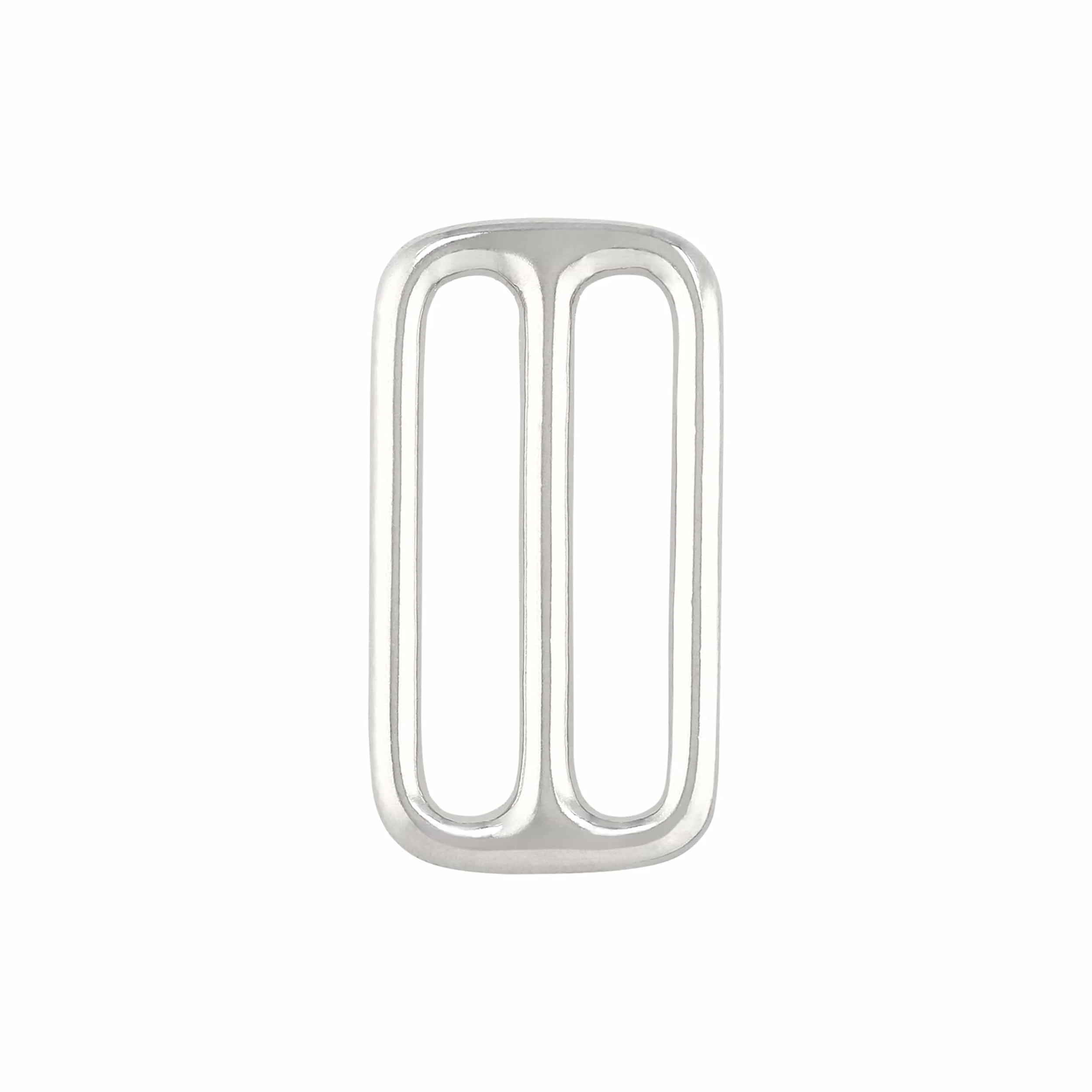 1 1/2" Nickel, Cast Tri Glide Slide, Solid Brass, #P-2248-SBN