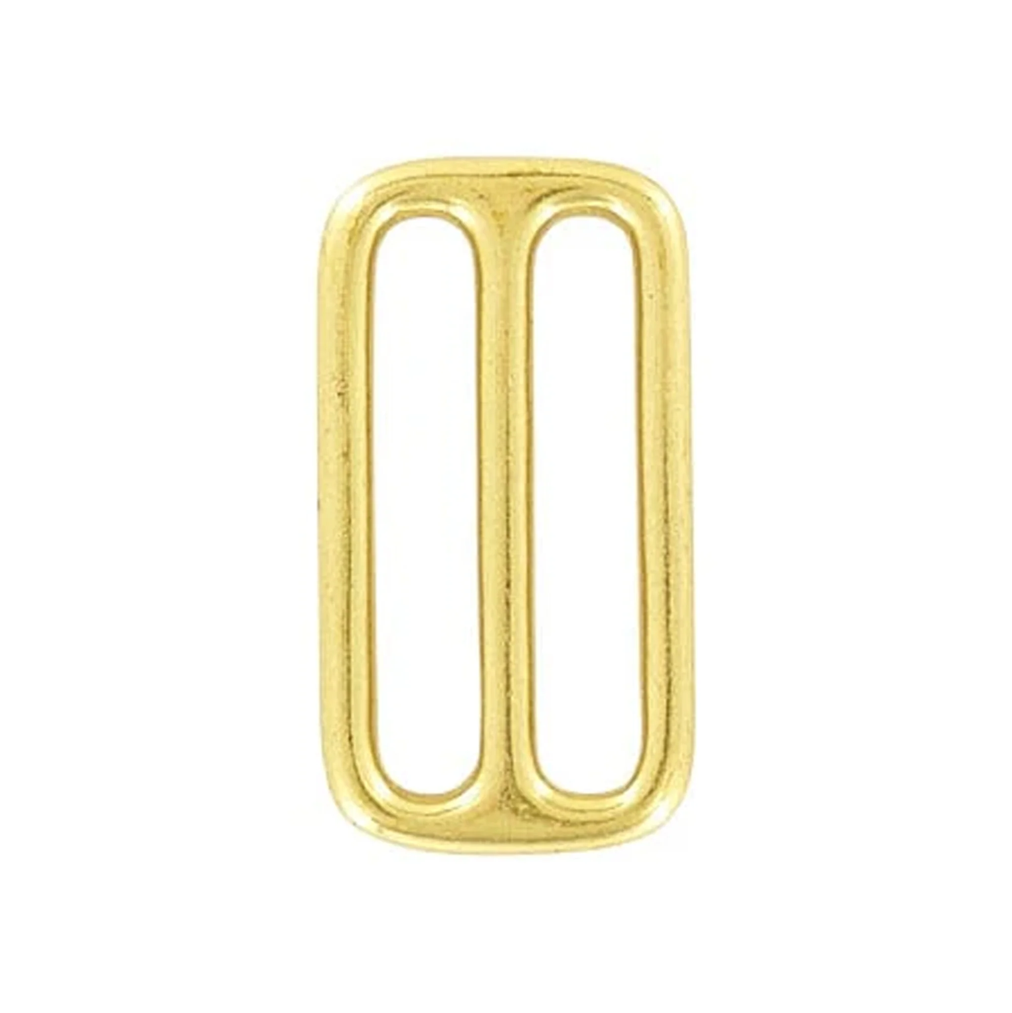 1 1/2" Shiny Brass, Cast Tri Glide Slide, Solid Brass, #P-2248-SB