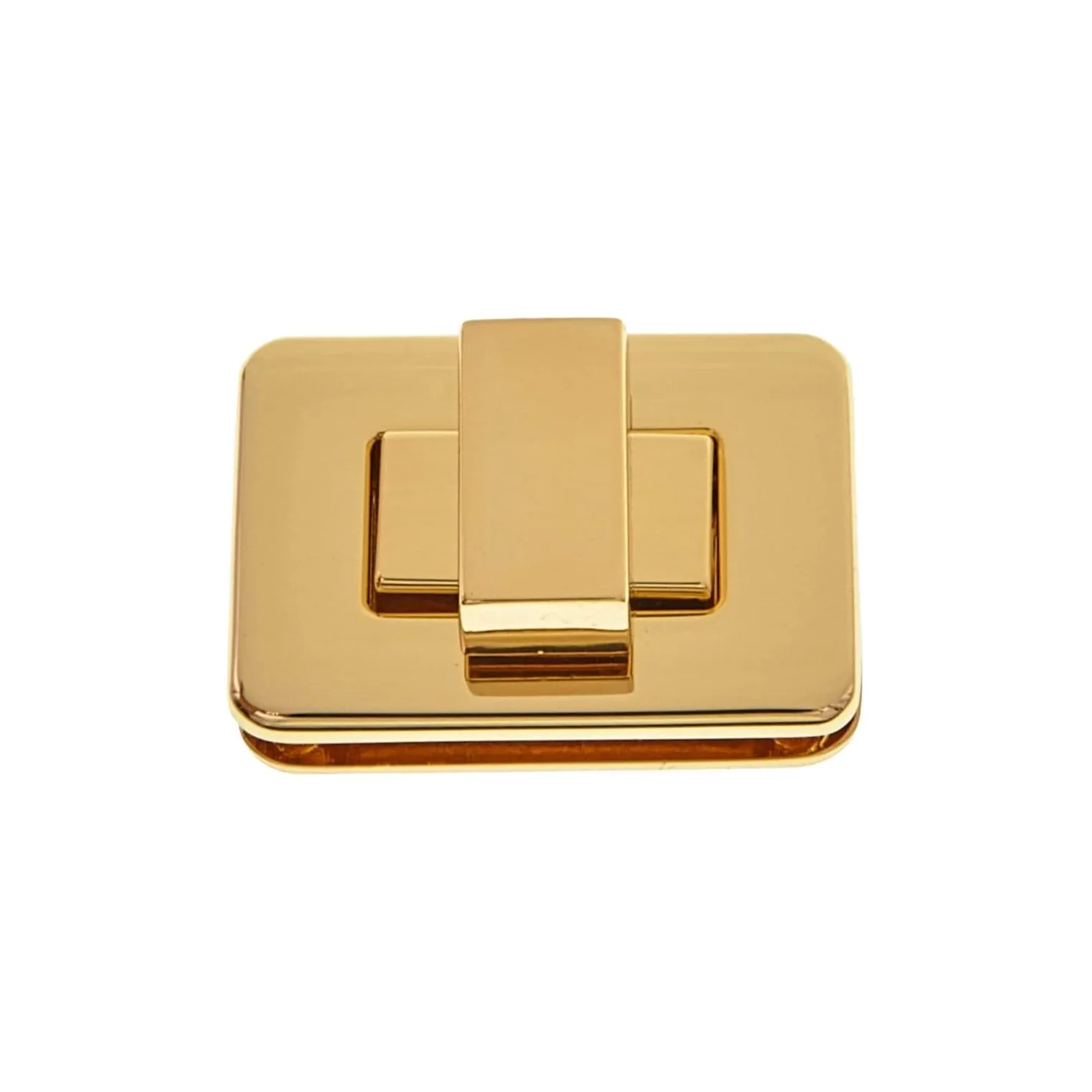 1 1/2" Shiny Gold, Turn Lock, Zinc Alloy, #P-2865-GOLD