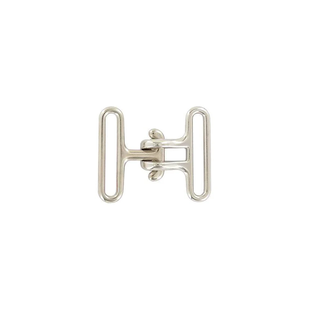 1 1/2" Shiny Nickel, Cinch Buckle, Zinc Alloy, #C-1171-NP