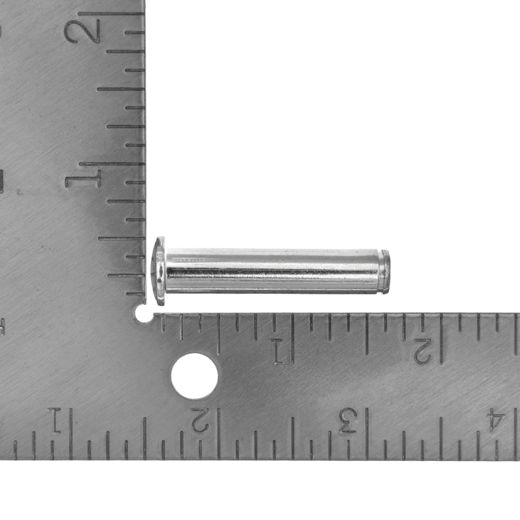 1 1/2" Silver, Wheel Axle, Steel, #L-2254