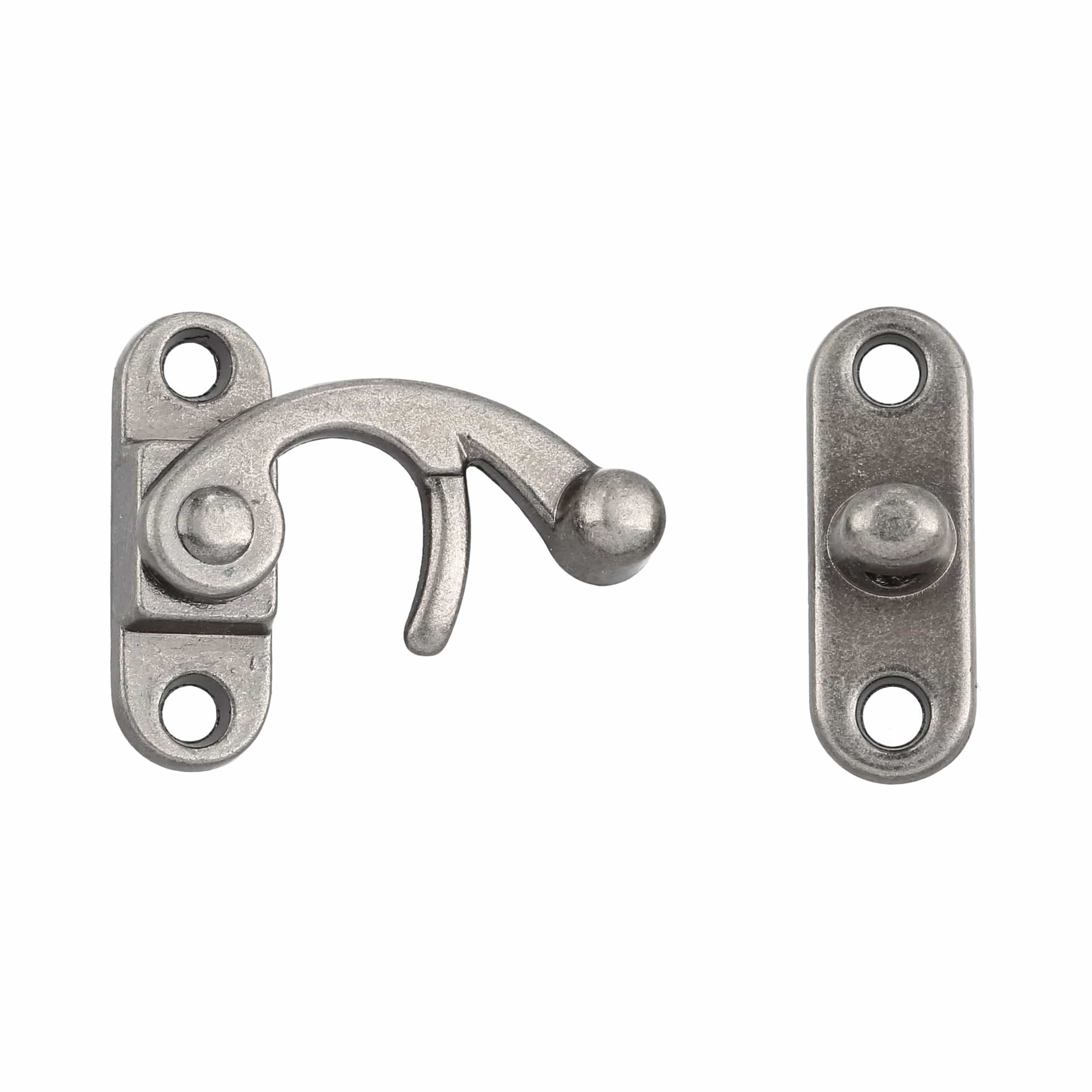 1 1/4" Antique Nickel, Box Closure, Zinc Alloy, #P-2433-ANTN