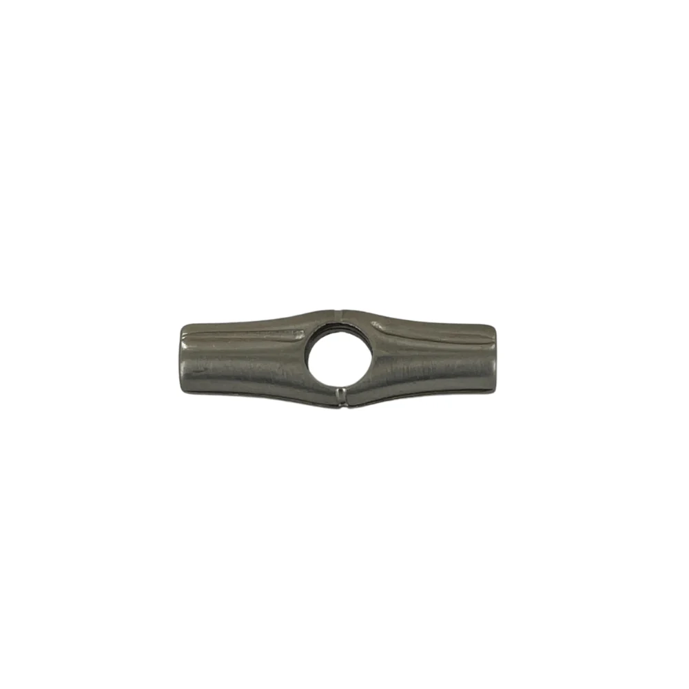 1 1/4" Brushed Nickel, Strap End Toggle, Zinc Alloy, #P-3086-BRNIC