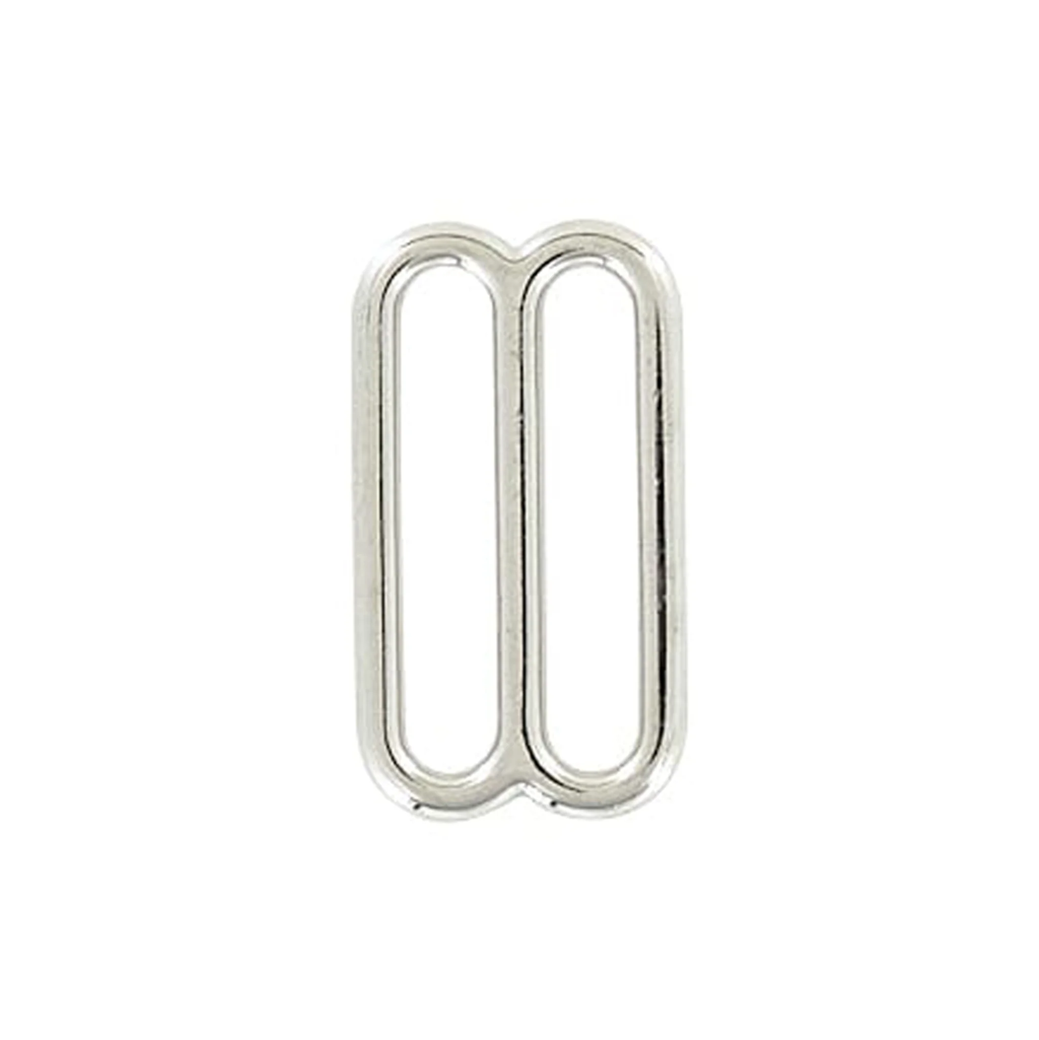 1 1/4" Nickel, Cast Rounded Tri Bar Slide, Zinc Alloy, #C-1191-NP