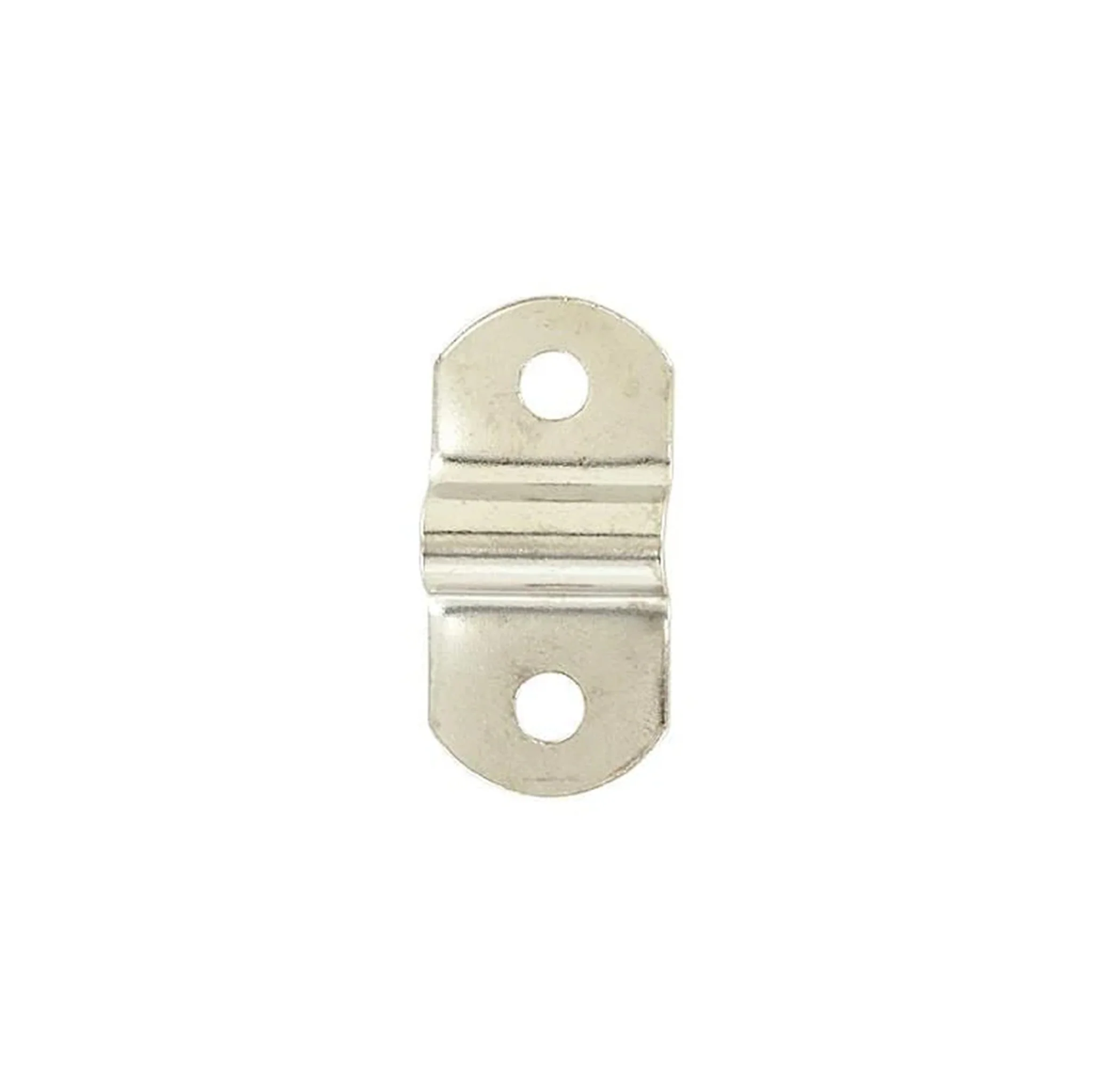 1 1/4" Nickel, D-Ring Mounting Bracket, Steel, #D-18X-NP