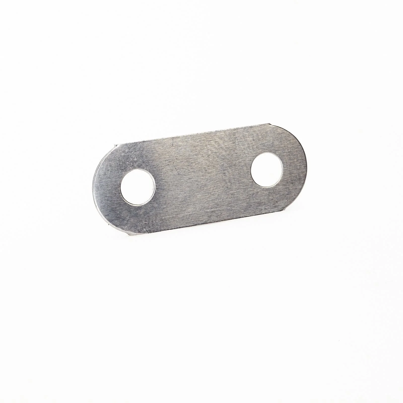 1 1/4" Nickel, Oblong Double Hole Washer, Steel - 12pk, #L-2318
