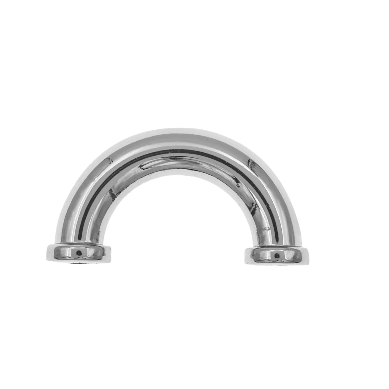 1 1/4" Nickel, Padlock Keeper, Handle Loop, Zinc Alloy, #P-2814