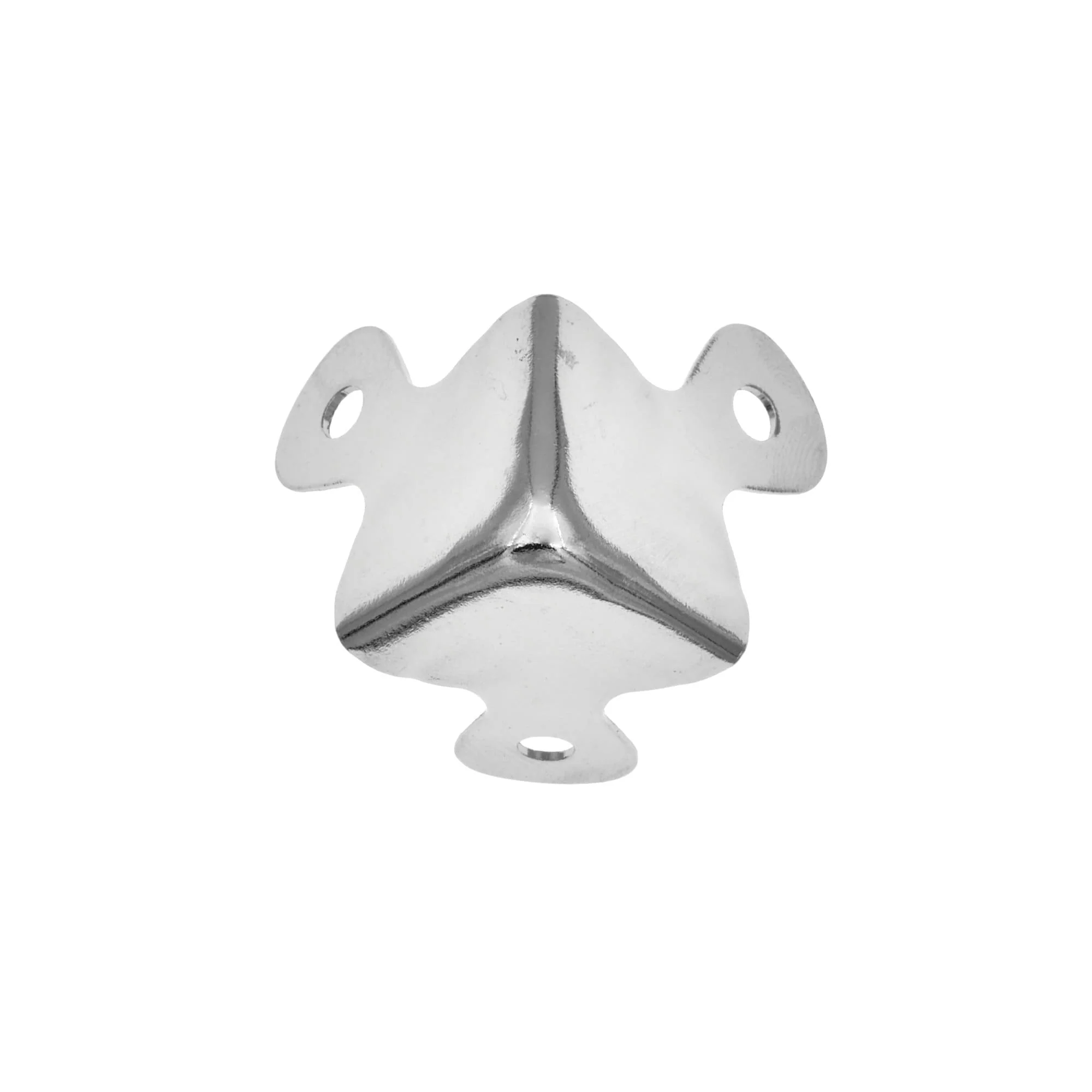 1 1/4" Nickel, Trunk Corner, Steel, #F-50-NP