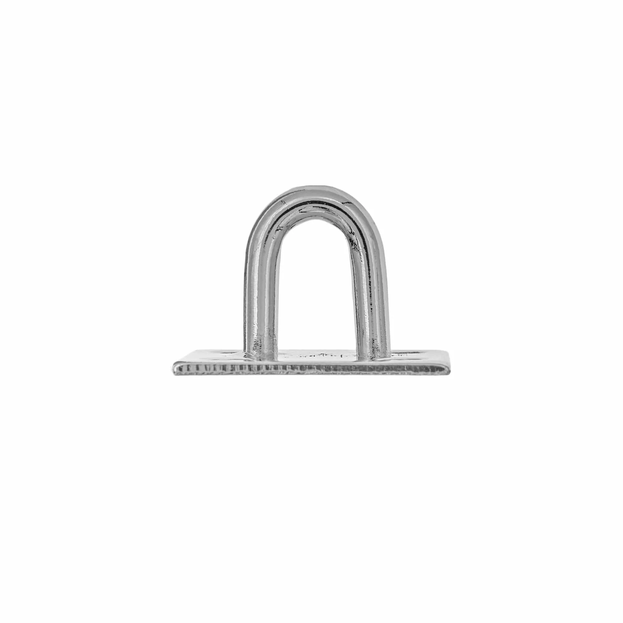 1 1/8" Shiny Nickel, Staple Plate, Steel, #SM-105