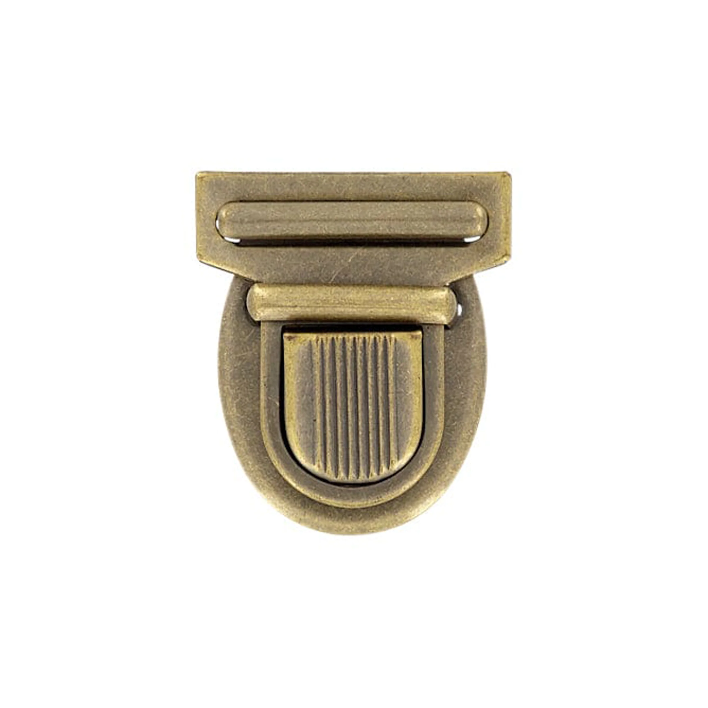 1 11/16 Antique Brass, Tuck Catch, Steel, #L-1184-ANTB