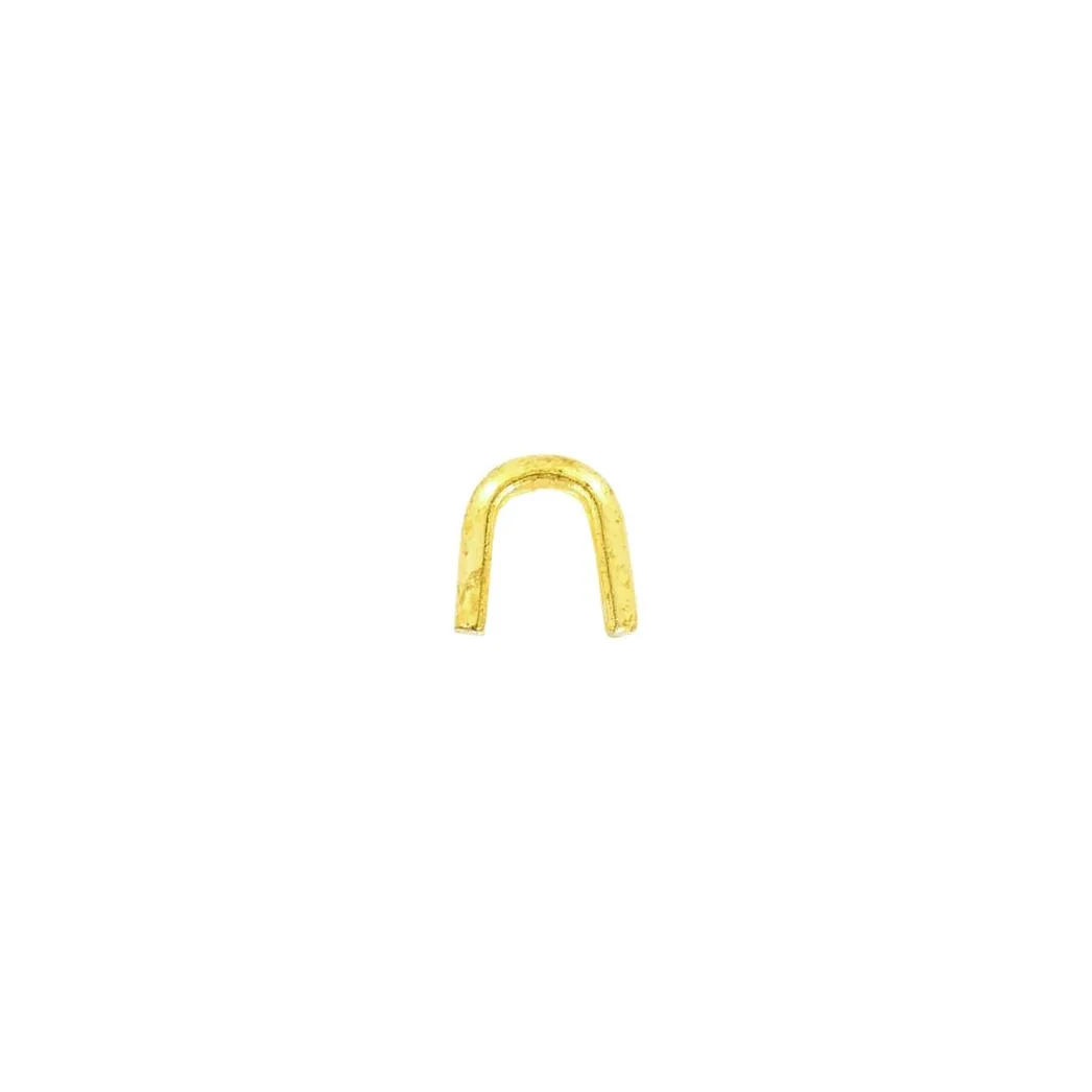 #10 Brass, YKK Top Stop, Zinc Alloy-PK10, #10M-T-BP
