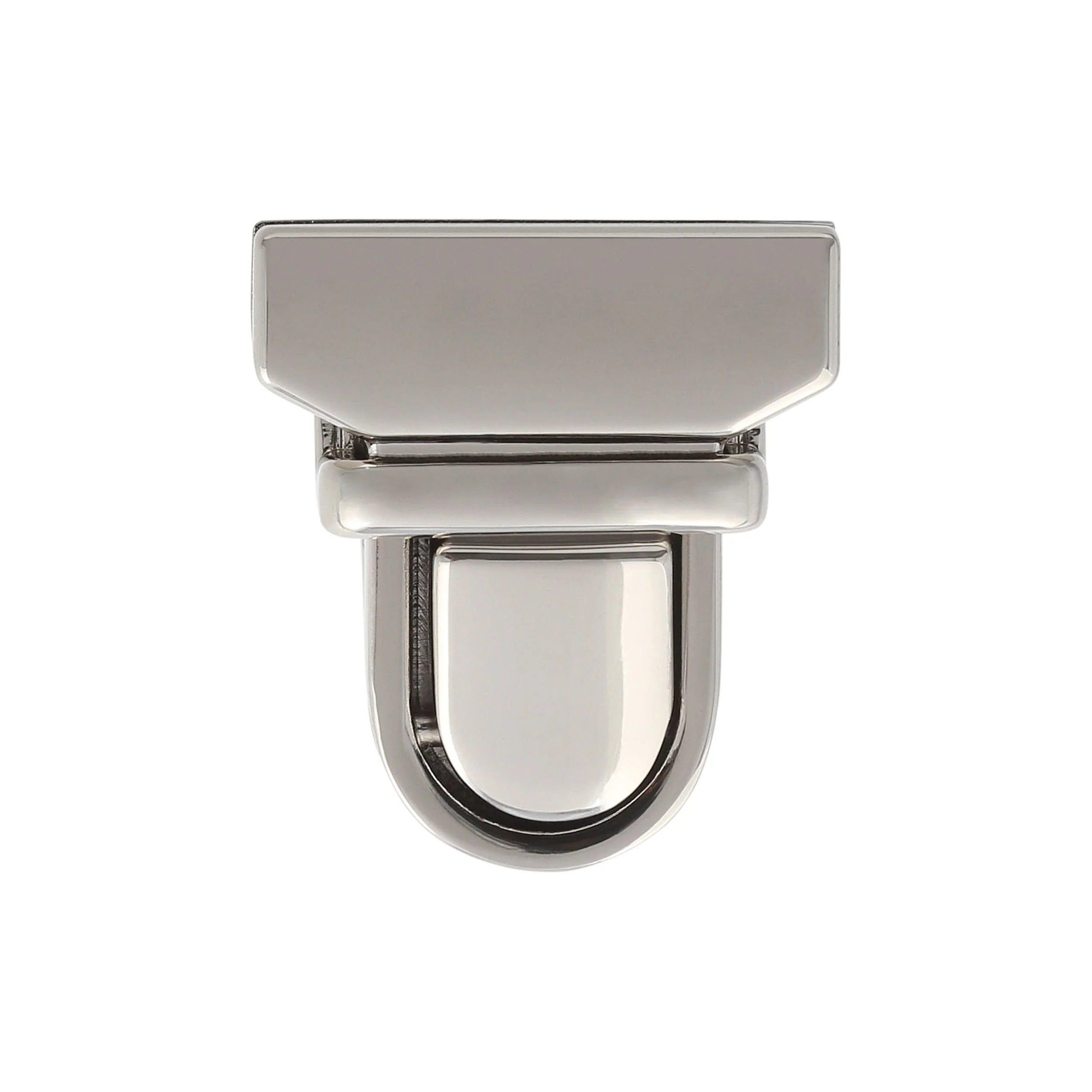 1 3/16" Shiny Nickel, Tuck Catch, Zinc Alloy, #L-3729-NIC