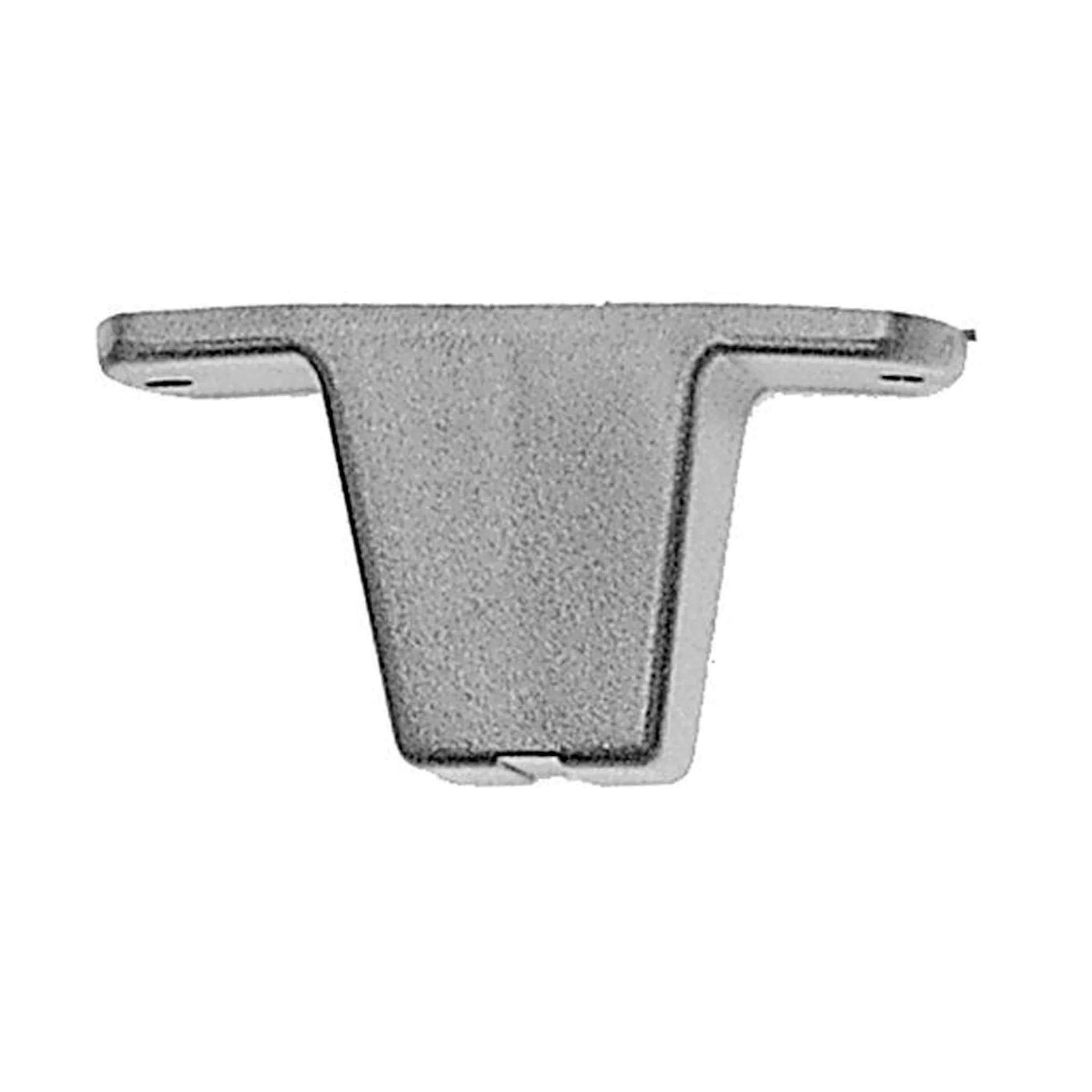 1 3/4" Black, Bottom Stud, Plastic, #L-2106