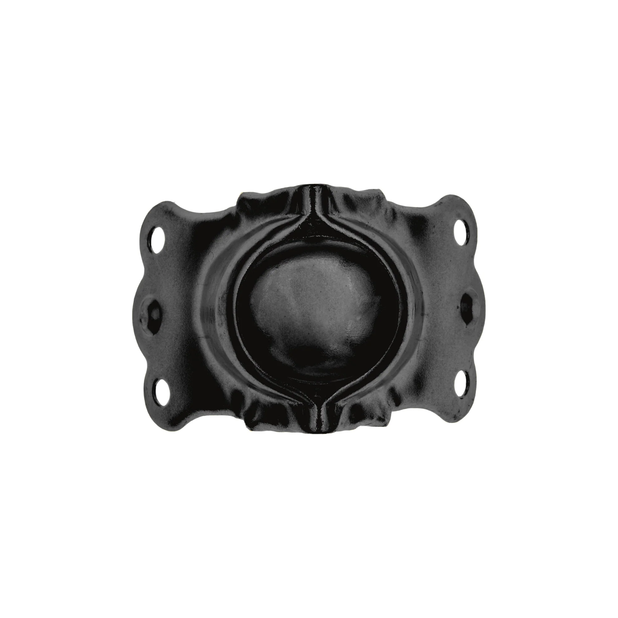 1 5/8" Black, Trunk Edge Clamp, Steel, #G-9-BLK