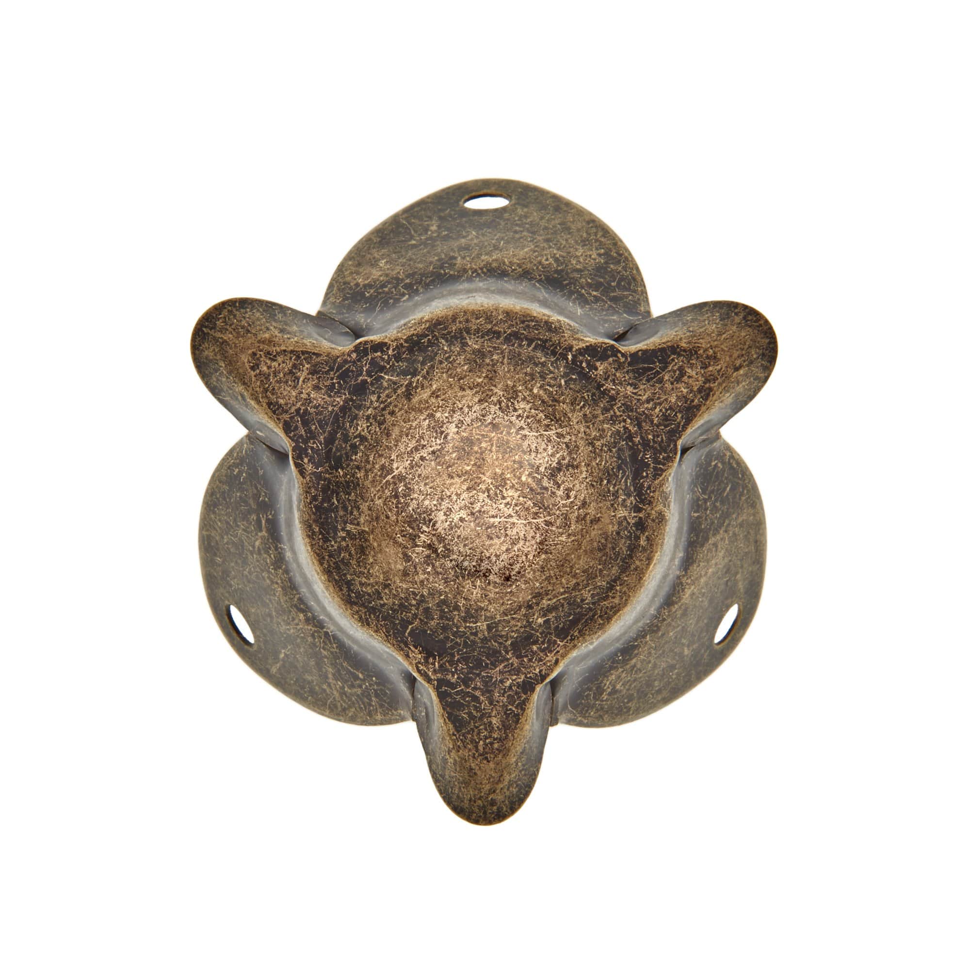 1 7/8" Antique Brass, Corner, Steel, #L-1160-ANTB